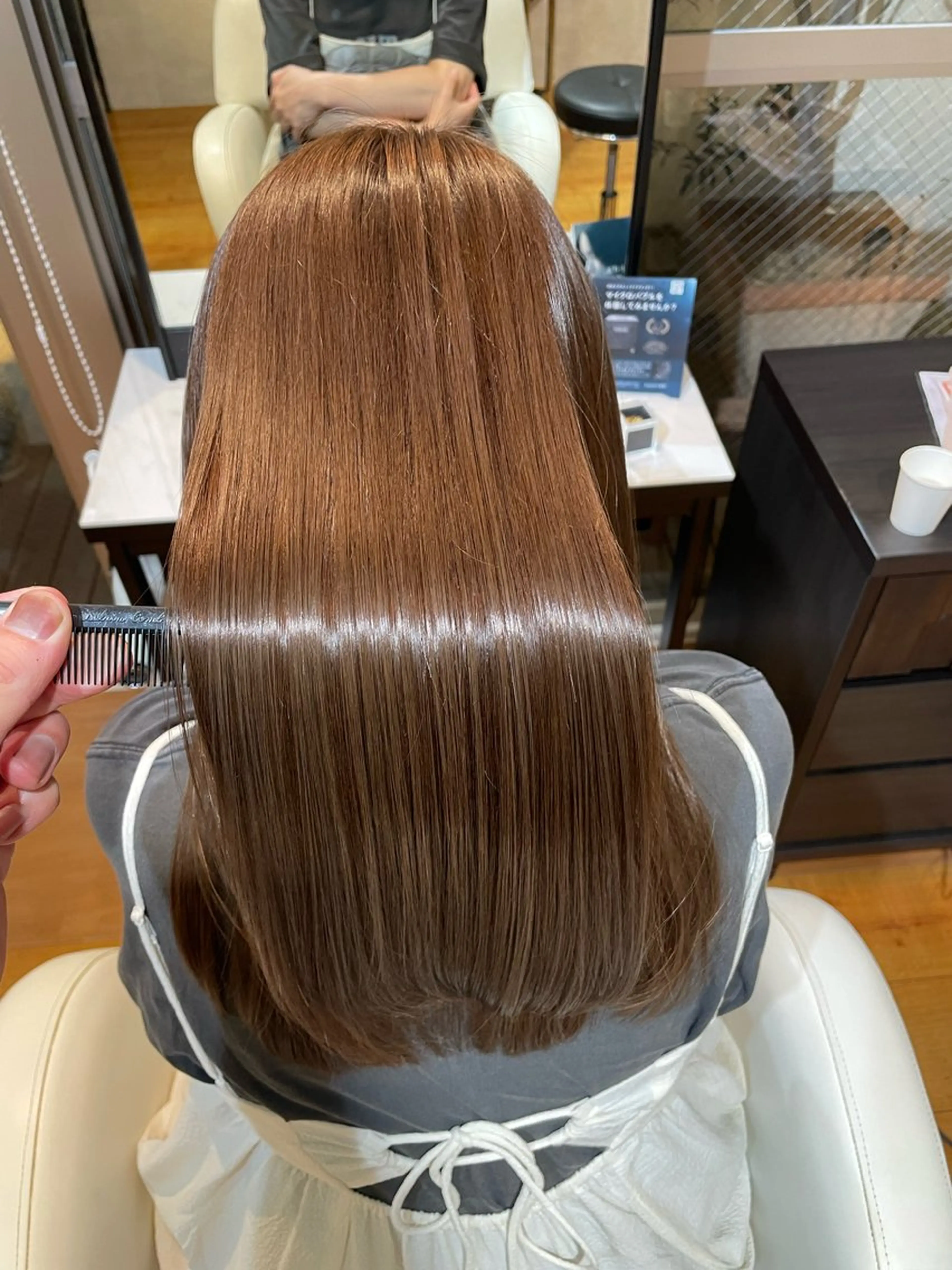 ロング トリートメント 酸熱トリートメント カット ヘアカラー トリートメント 斉藤 一樹のヘアスタイル