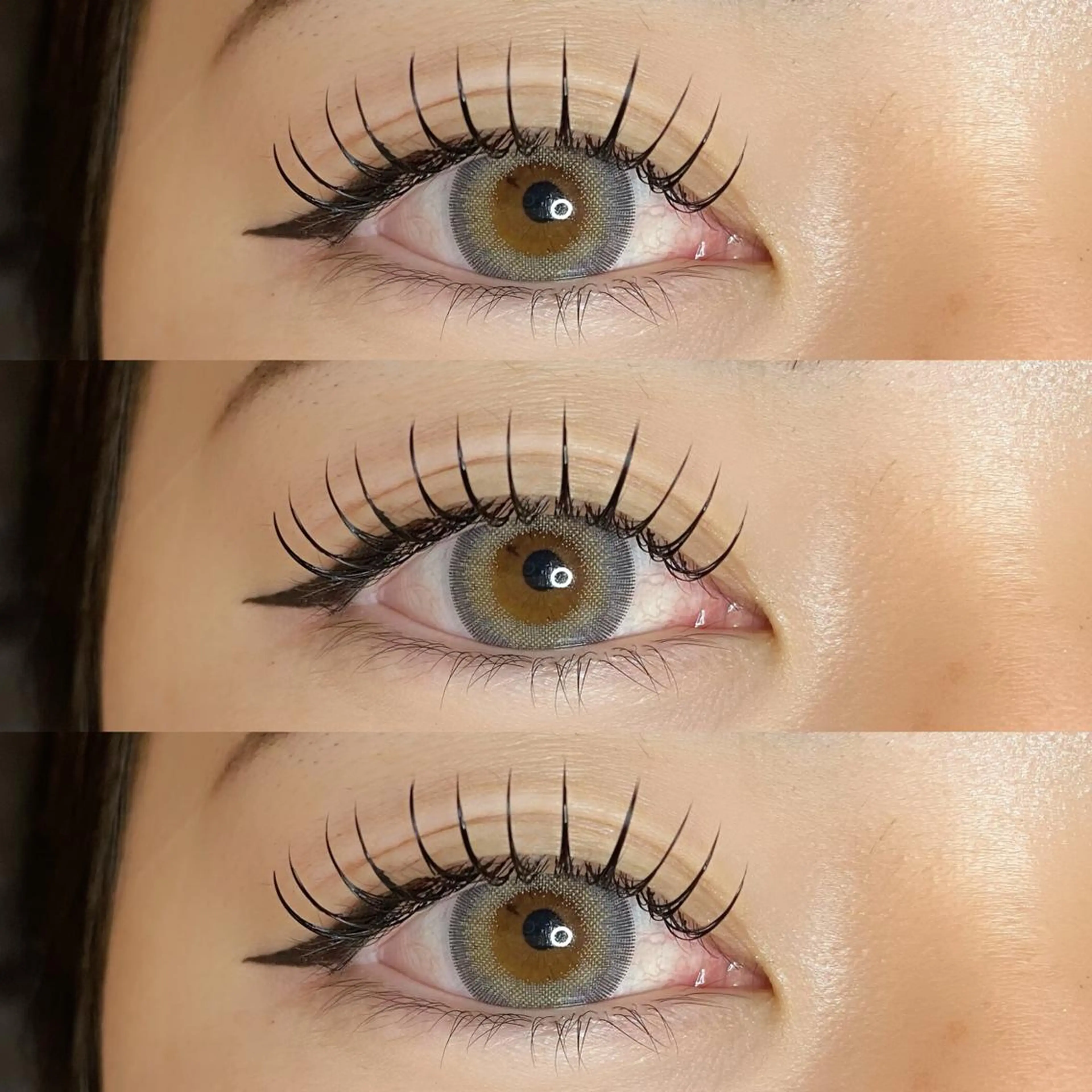 マツエク・マツパ フラットラッシュ 24 -niji-のマツエク・マツパデザイン