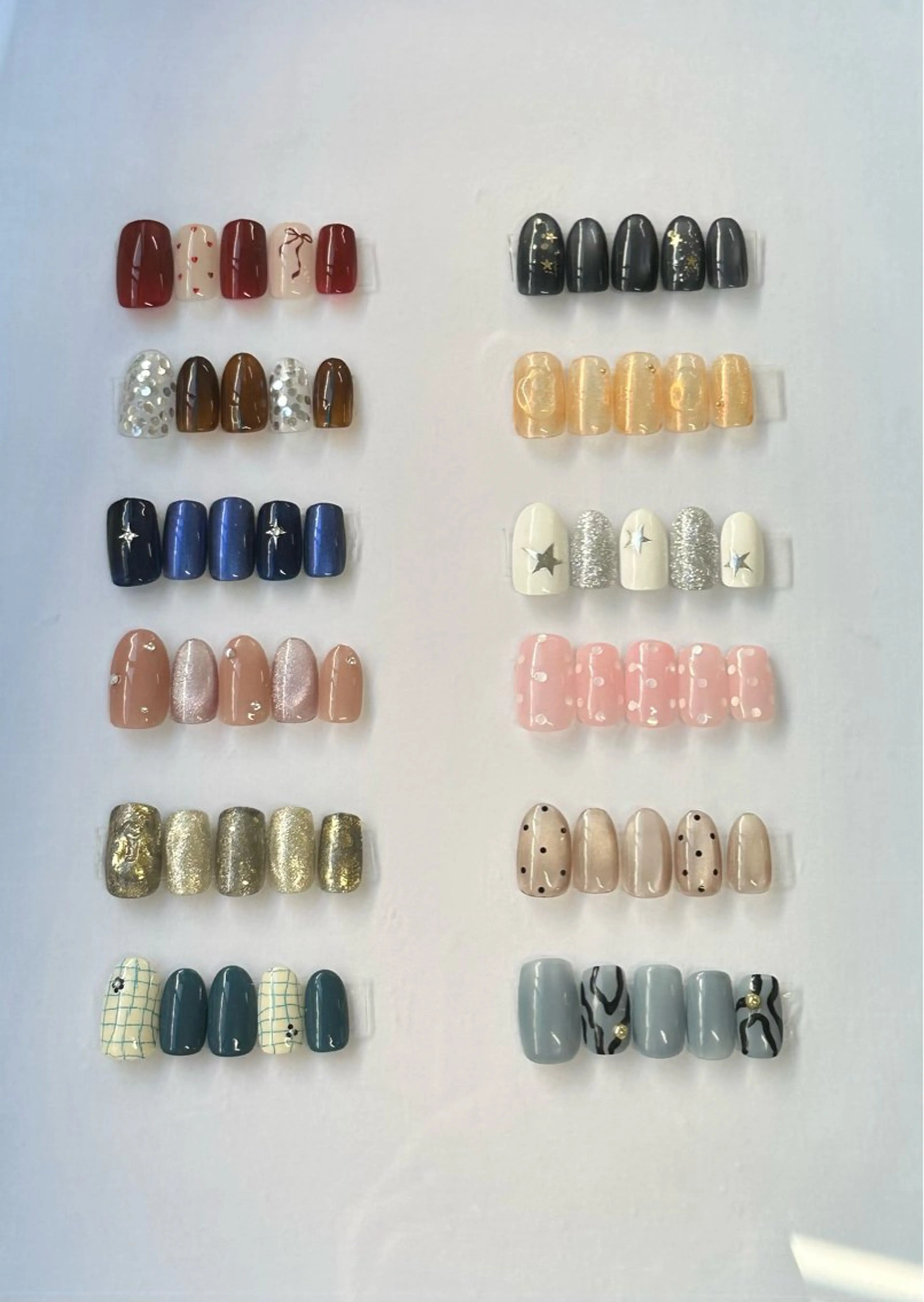 ネイル ハンドネイル 7LOOKS フェンのネイルデザイン