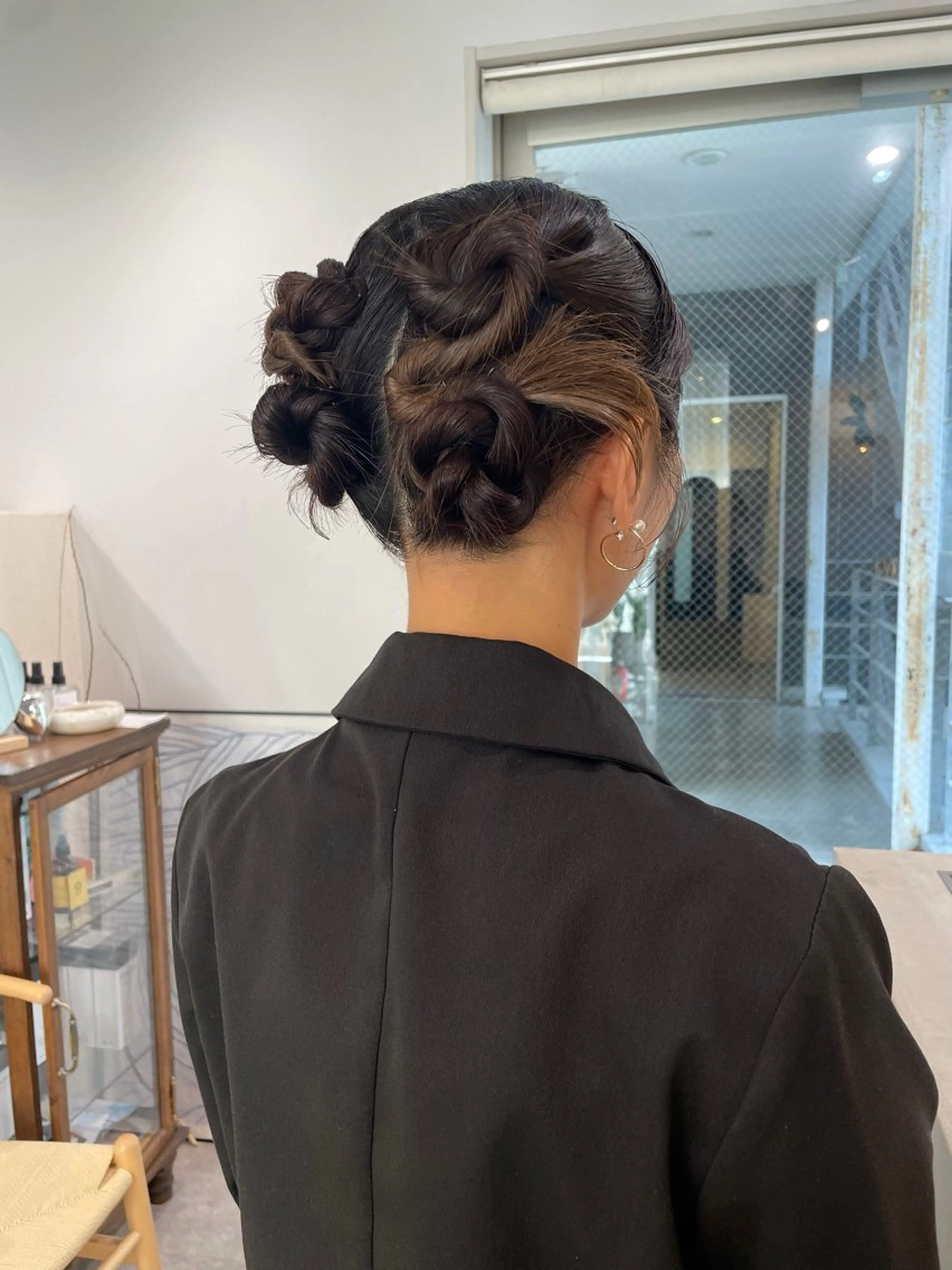 セミロング ヘアアレンジ ♡kyoka /  uyu♡のヘアスタイル