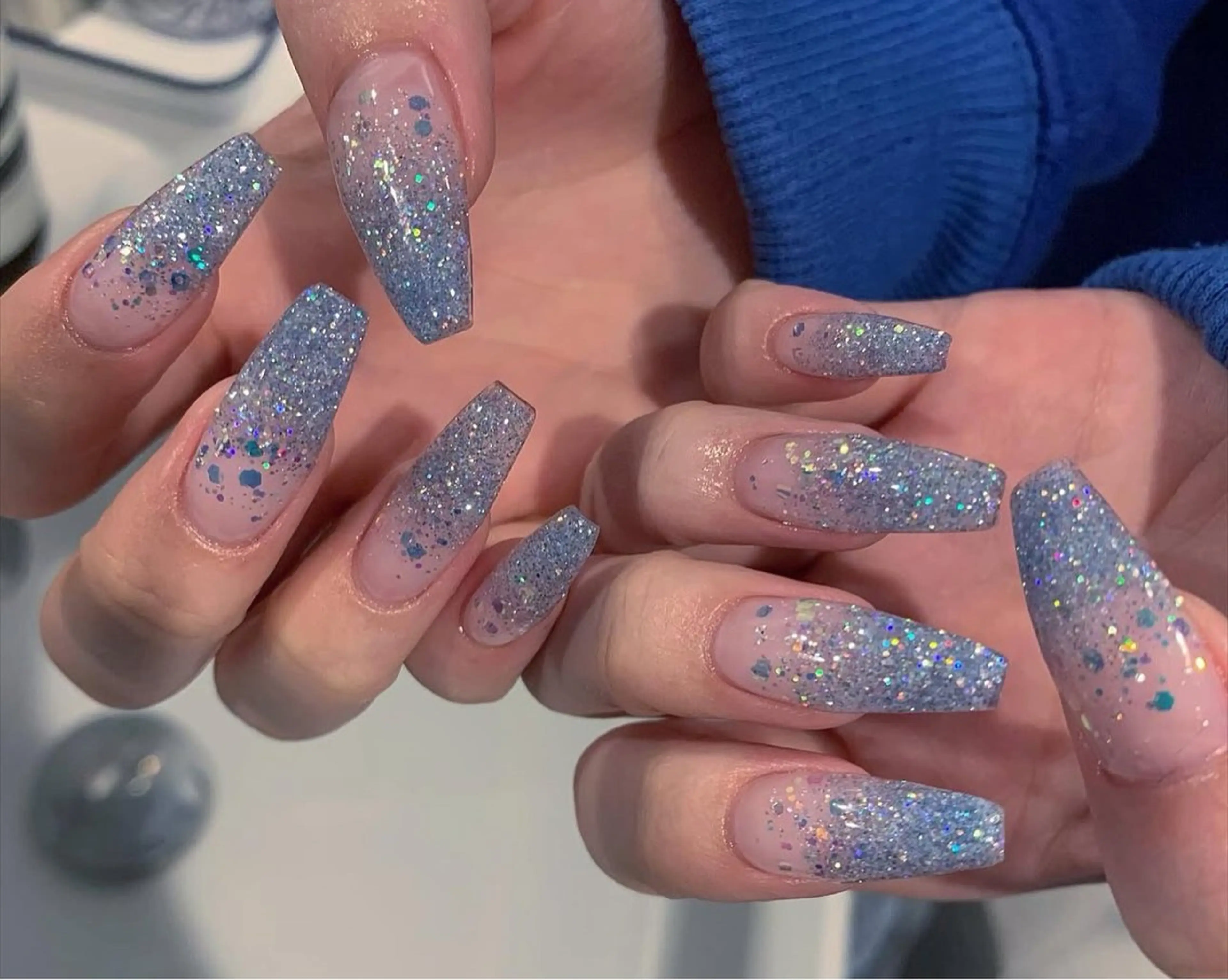 ネイル フレンチネイル ジェルネイル ハロウィン キラキラネイル 韓国ネイル H.baby Nail Salonのネイルデザイン