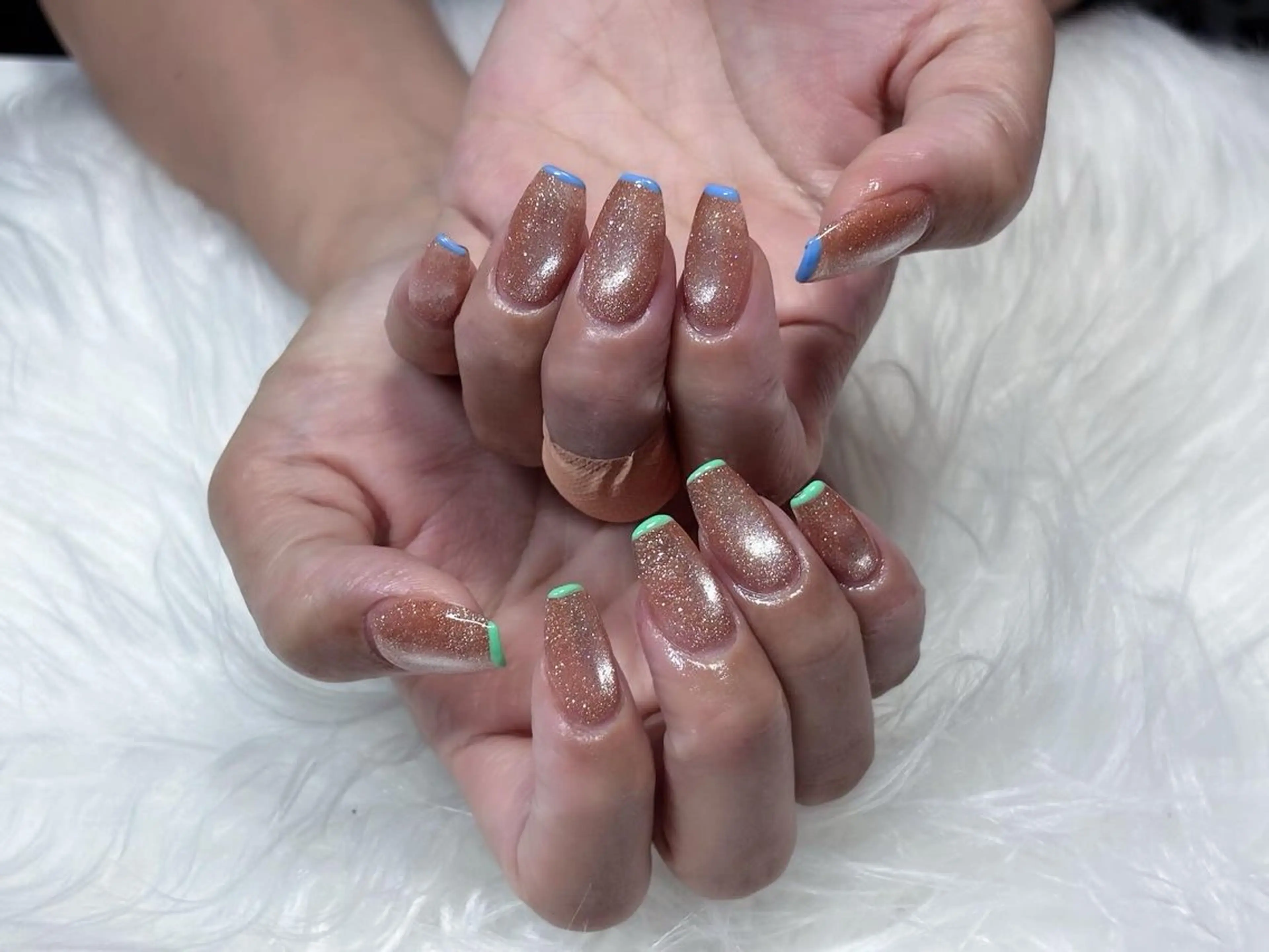 ネイル ハンドネイル フットネイル 番園 あかねのネイルデザイン