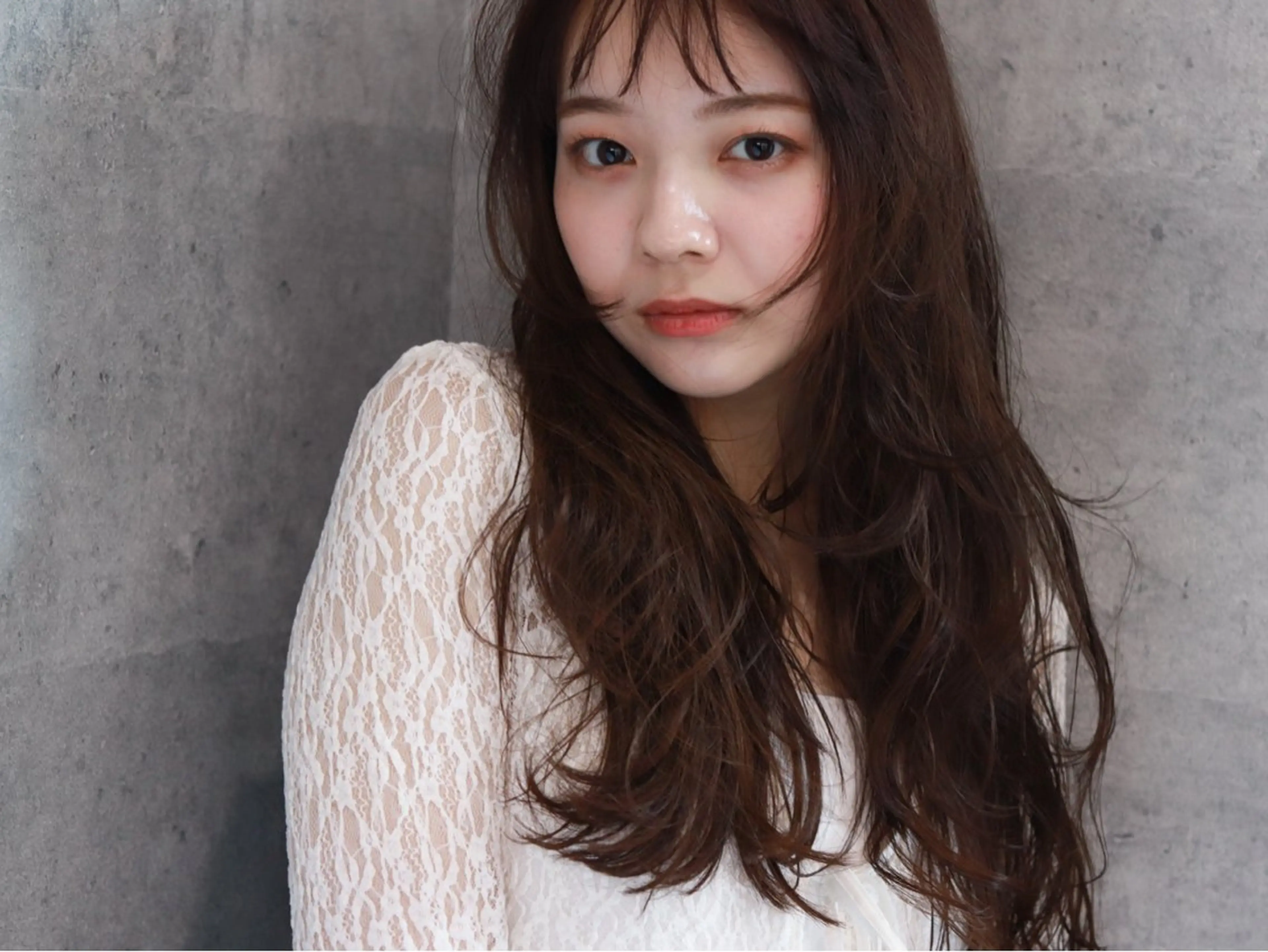 ロング パーマ 佐藤 琴美のヘアスタイル