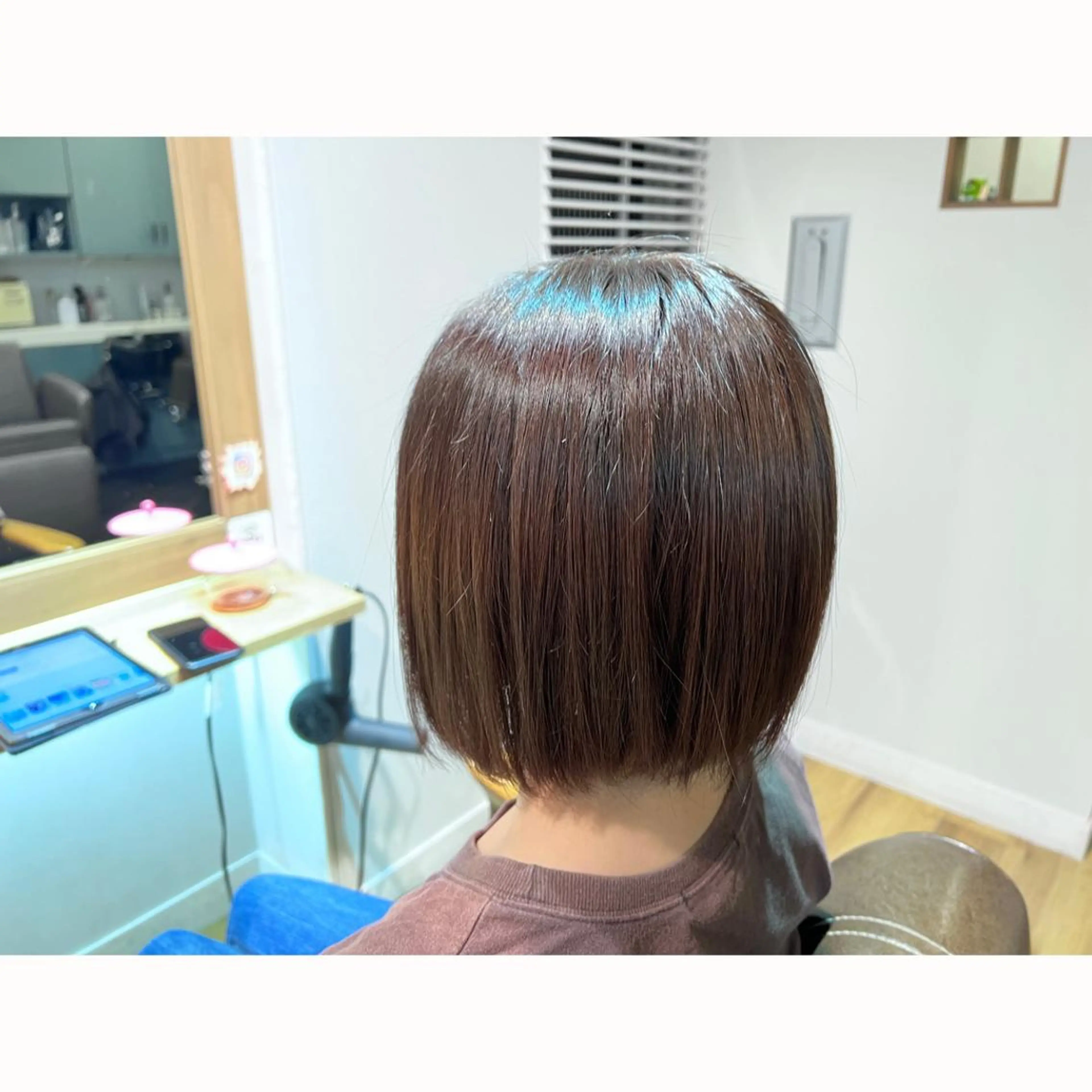 ショート 髪質改善 トリートメント ツキダテ ユイのヘアスタイル