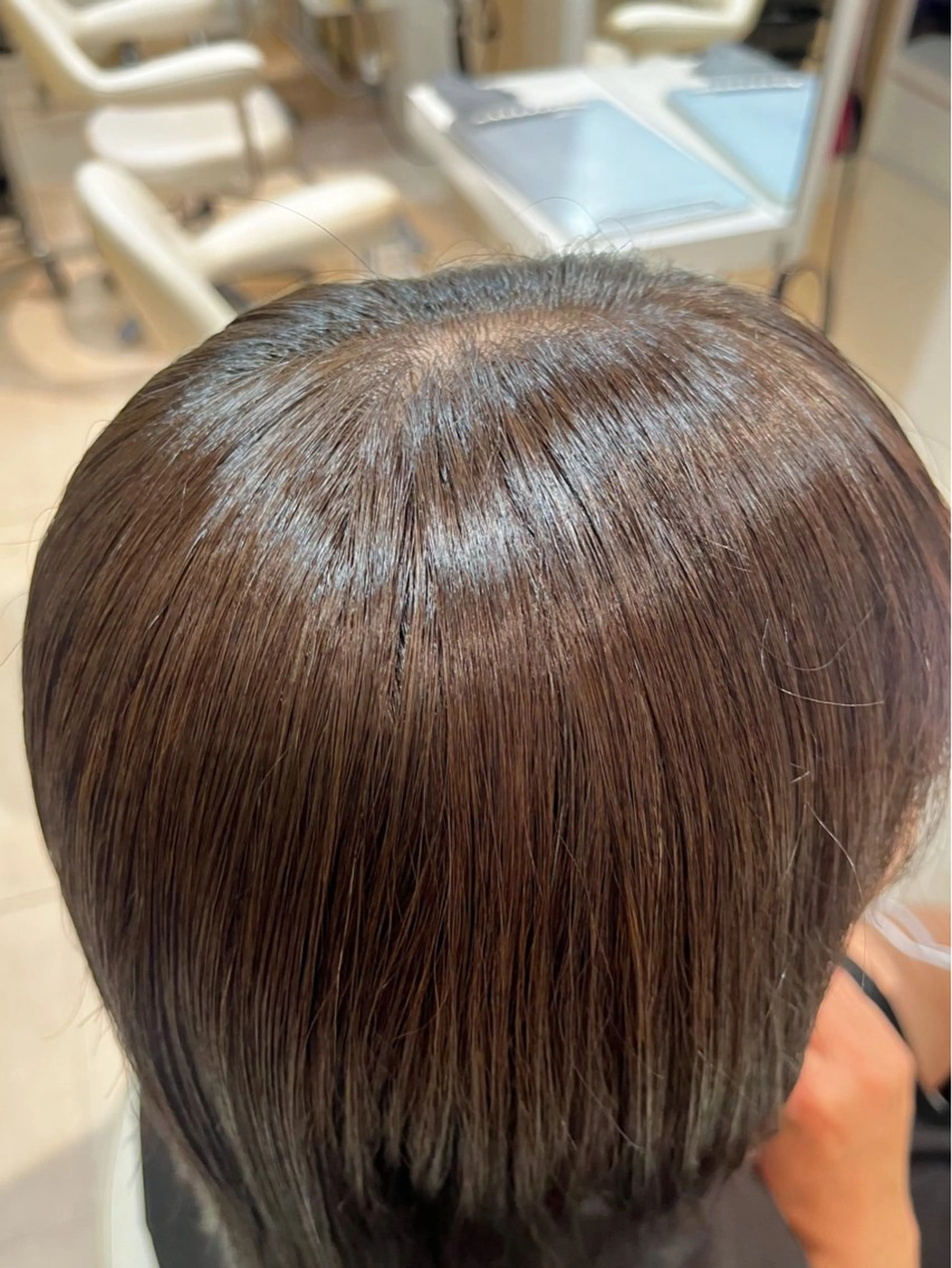 ミディアム カラー トリートメント ️ちば🩵JILLE 恵比寿 透明感カラーのヘアスタイル