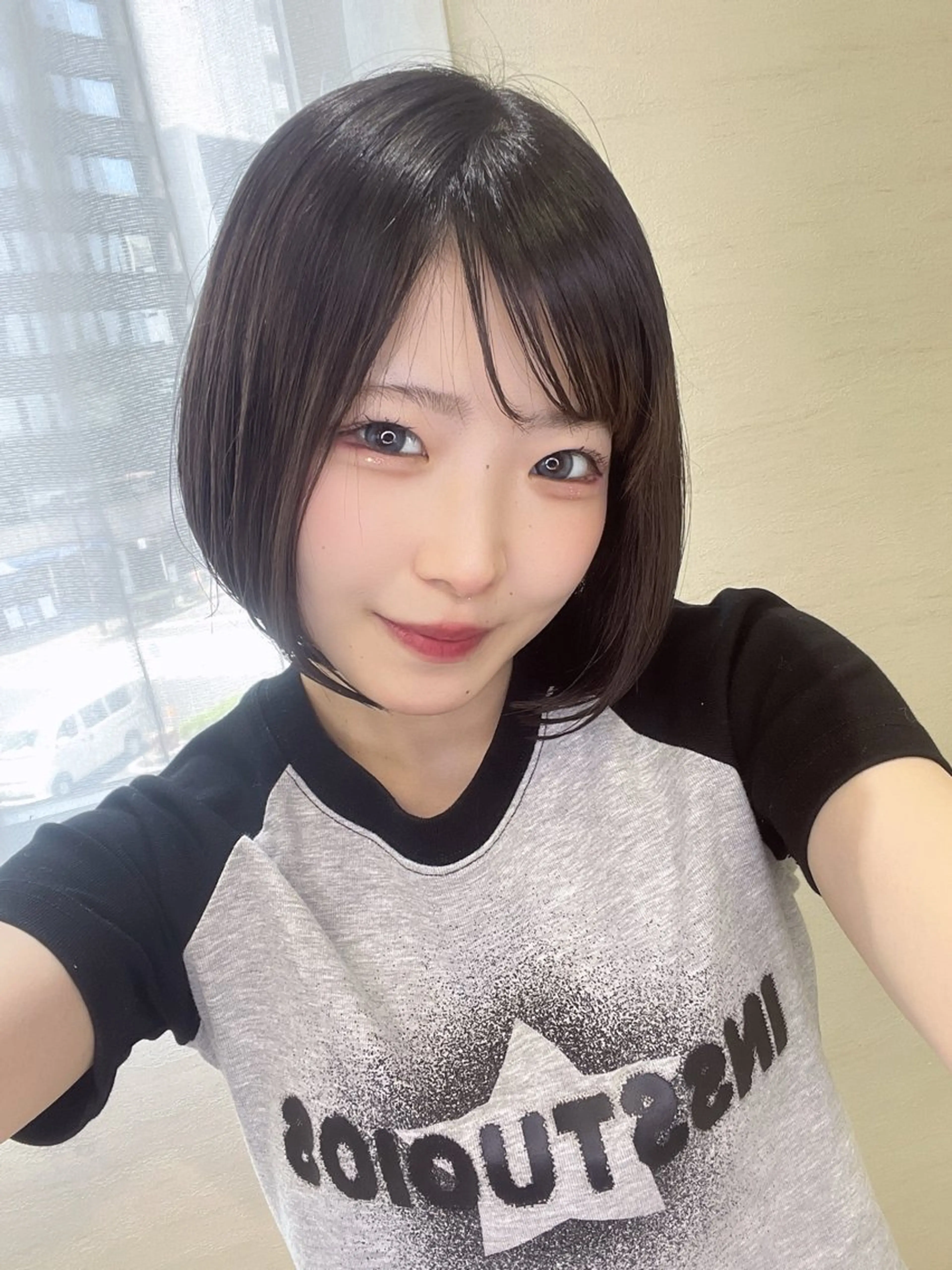 ショート カラー パーマ ベージュカラー ブリーチ ダブルカラー グレージュ ミルクティーベージュ times salon栄所属・髪質改善美容師 個室サロン白金厚哉のヘアスタイル