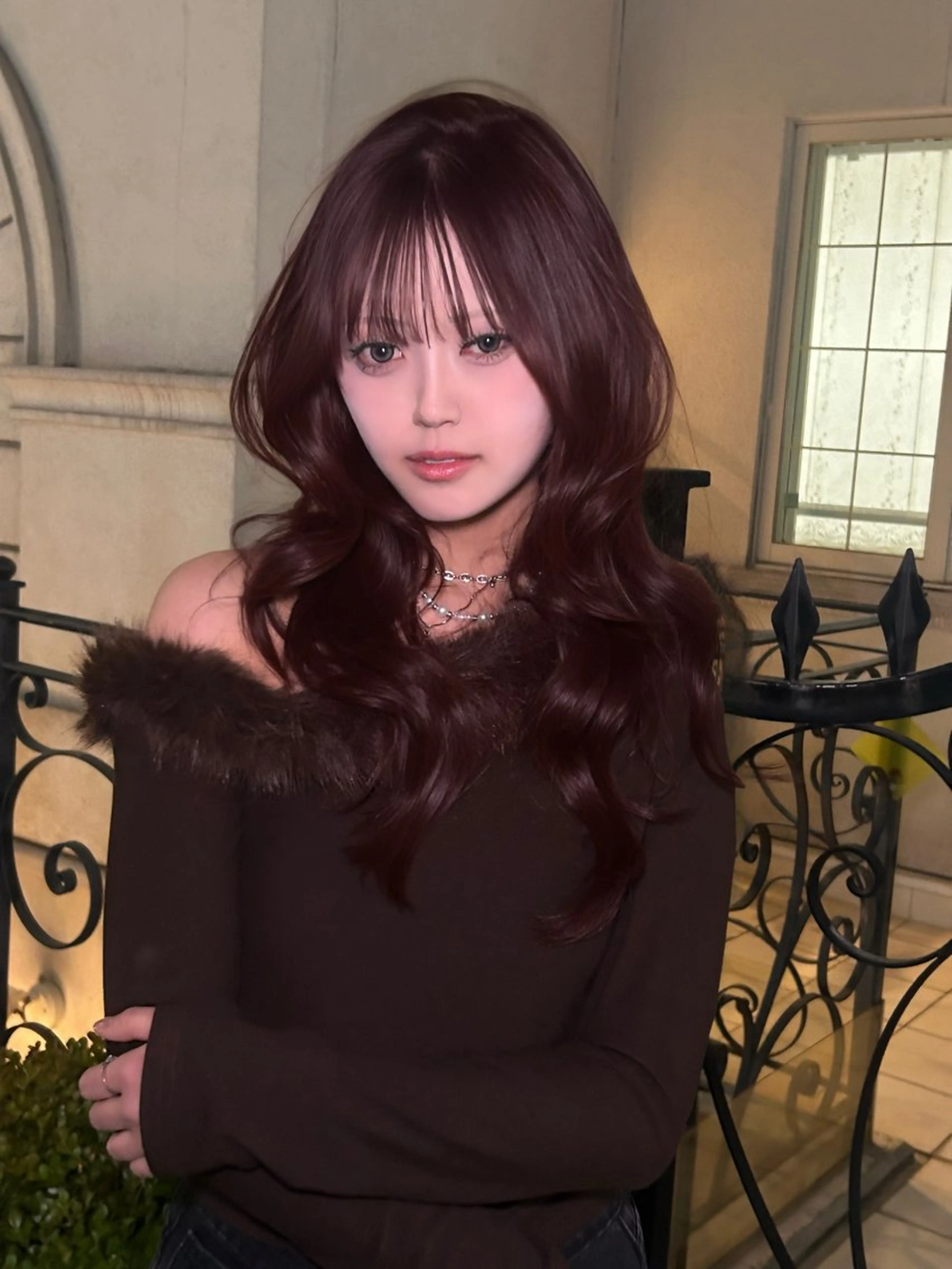 ロング ヘアカラー 吉村 駿佑のヘアスタイル