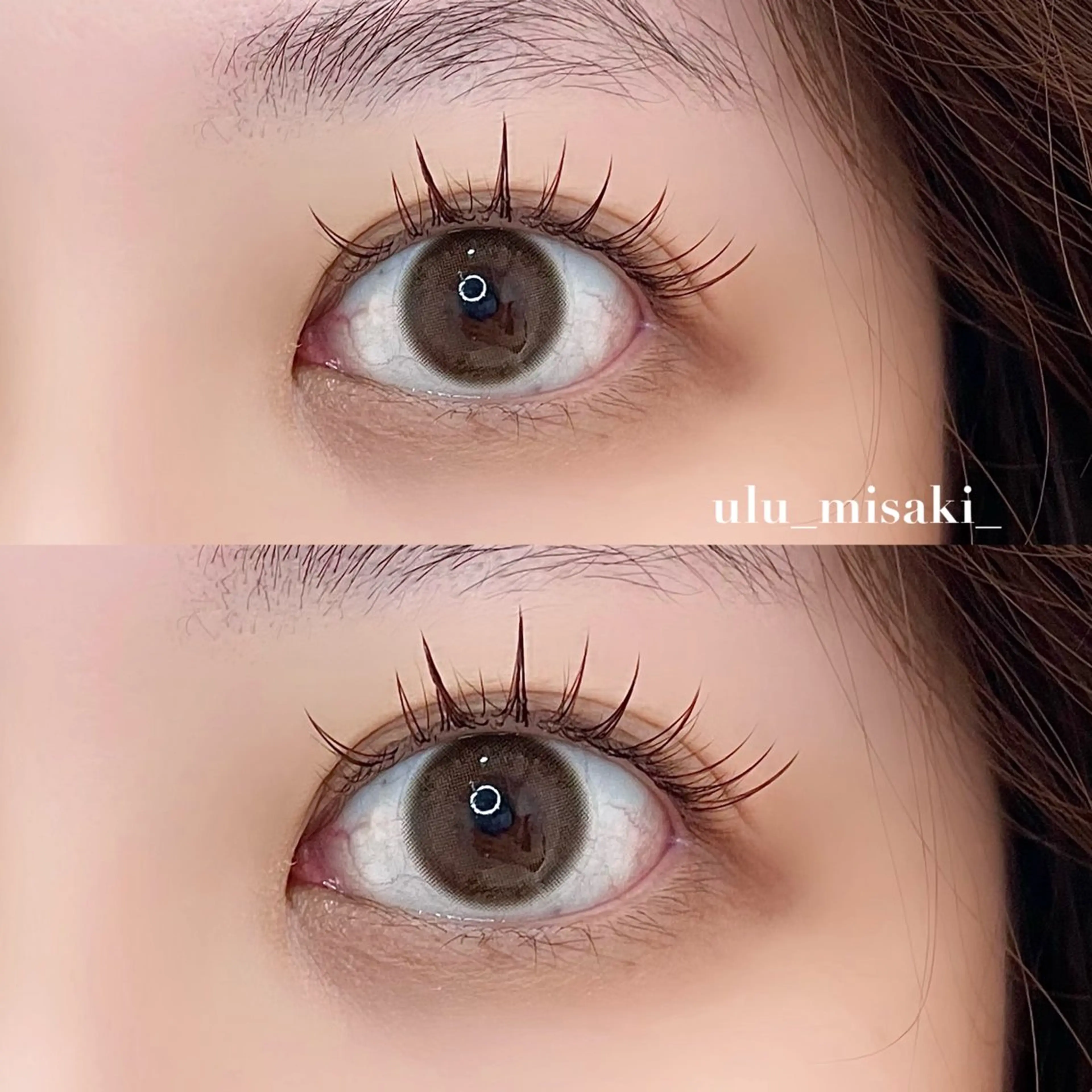 マツエク・マツパ カラーマツエク フラットラッシュ マツエク ulu MISAKI /ﾊﾟﾘ/ﾏﾂｴｸのマツエク・マツパデザイン