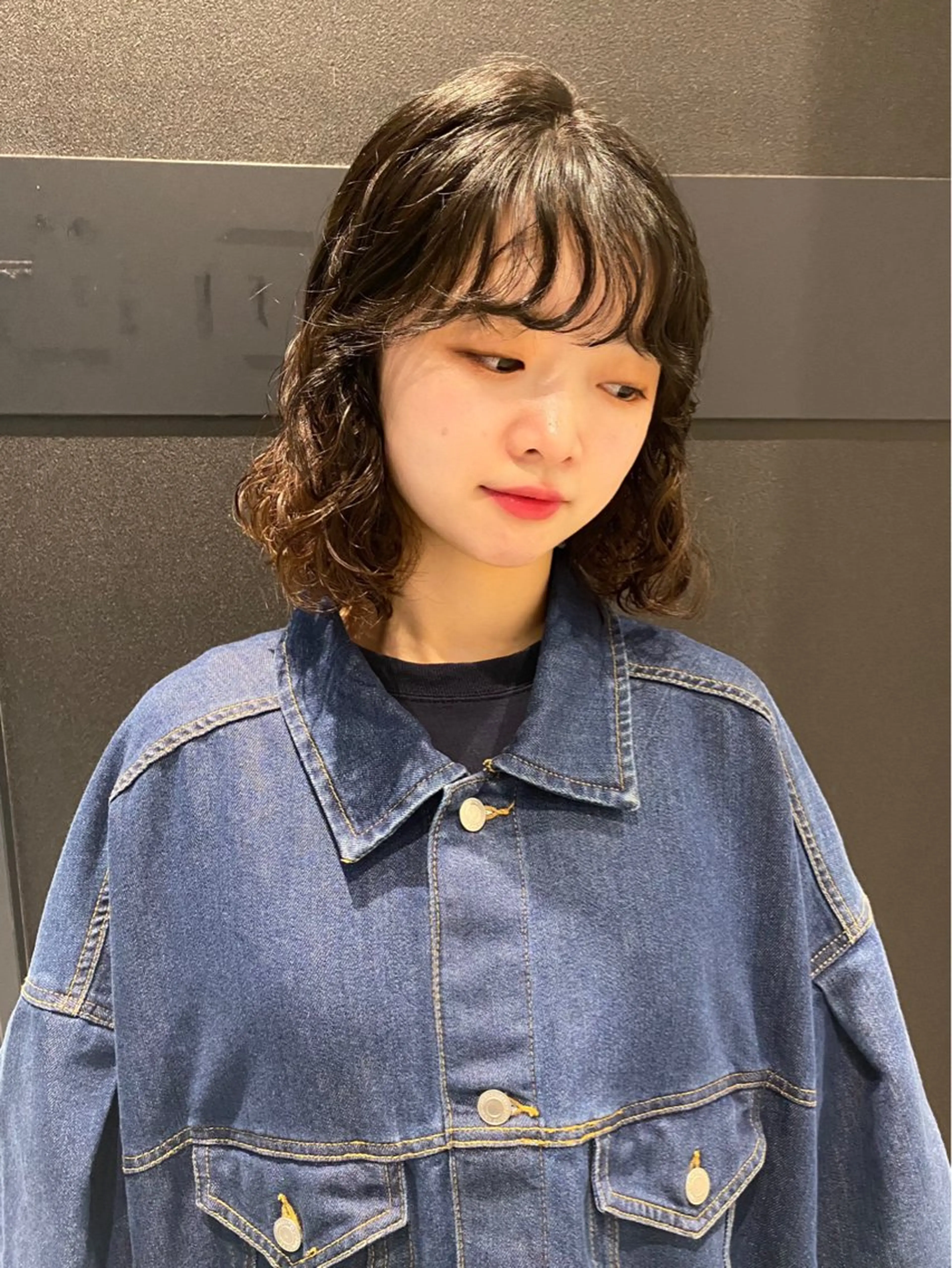 ショート カラー パーマ カット パーマ mai / linoah˚✧のヘアスタイル