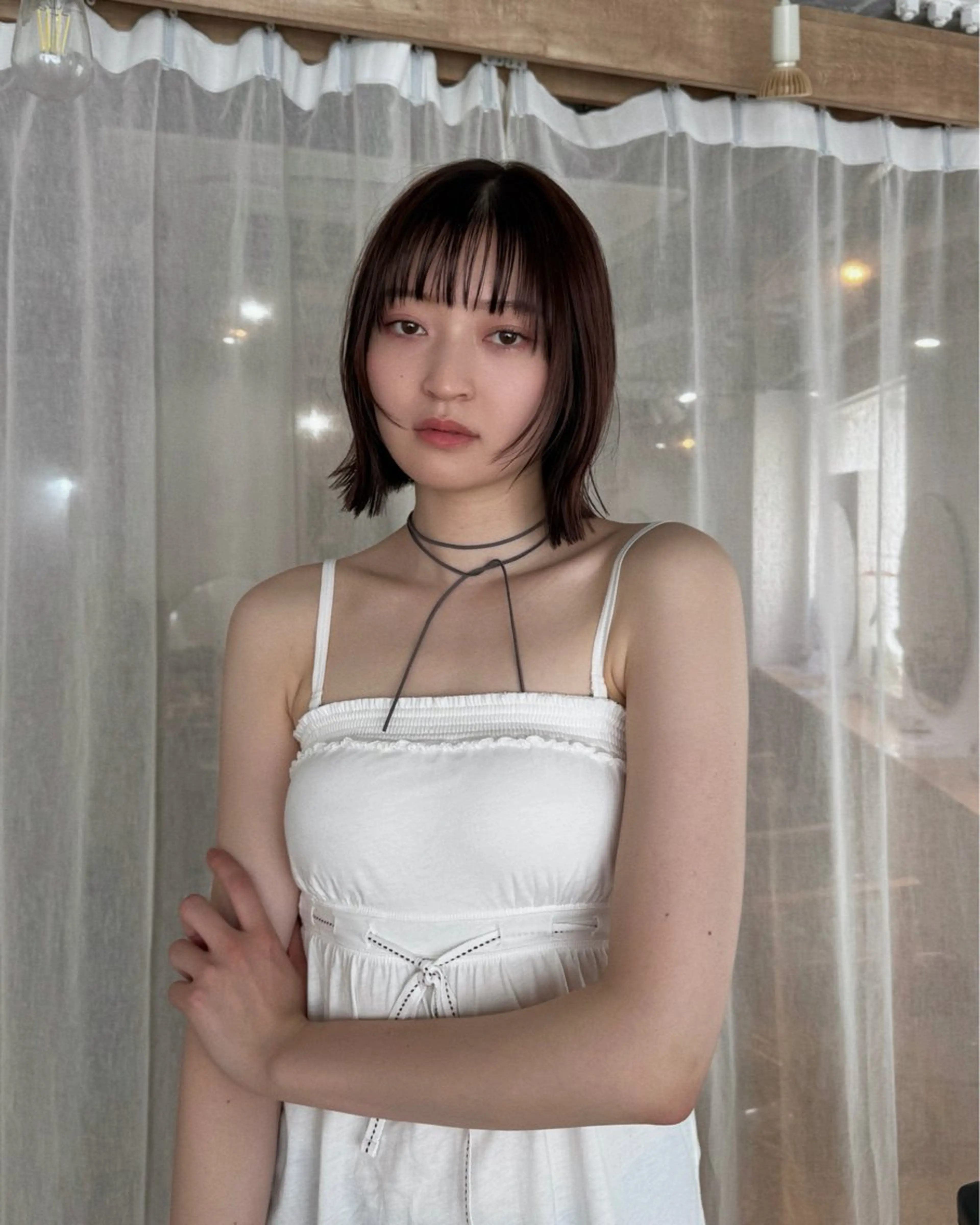 ショート TRENCH所属・レイヤー/ボブ/ 自由が丘/工藤さくらのヘアスタイル