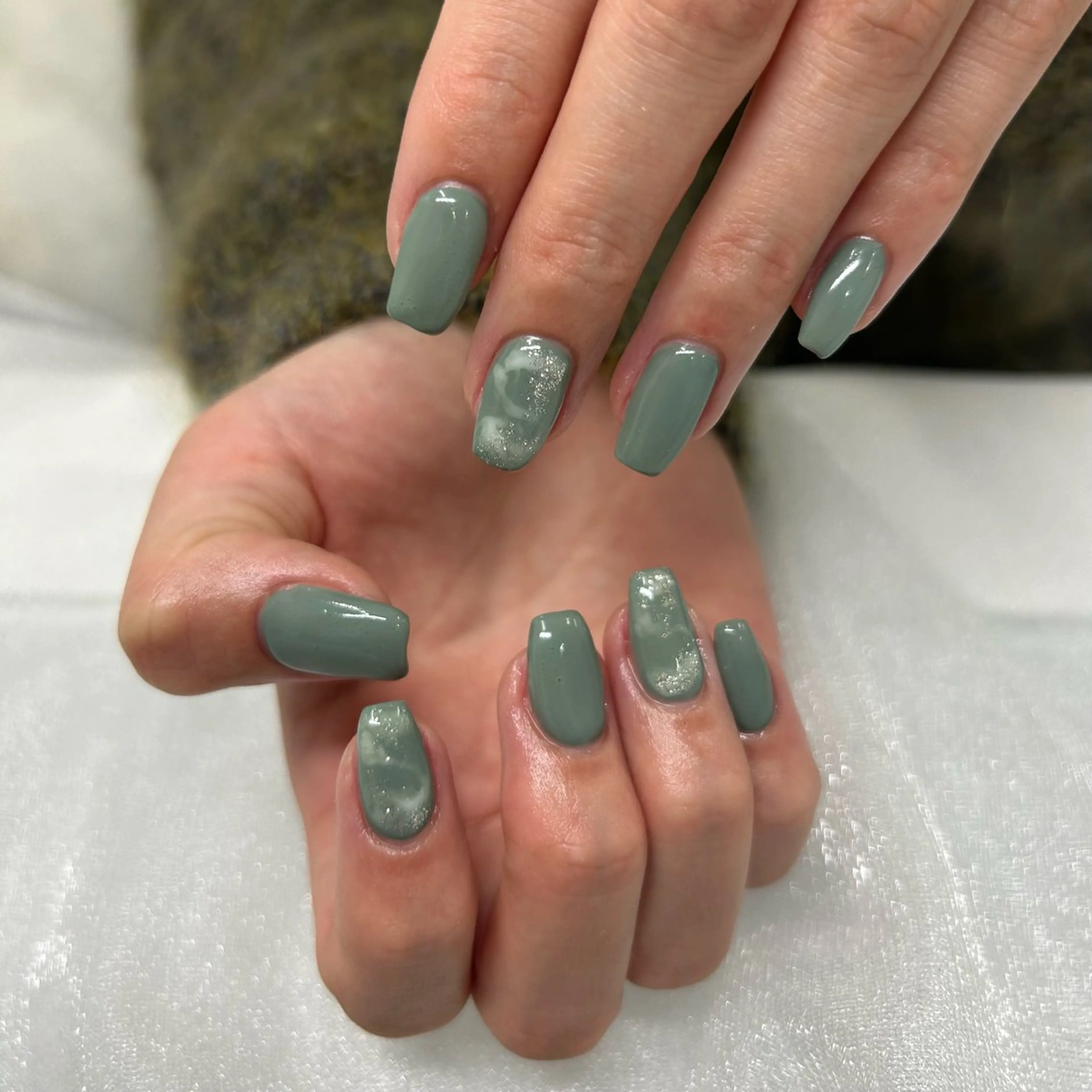 ネイル シンプルネイル 加藤 楓子のネイルデザイン