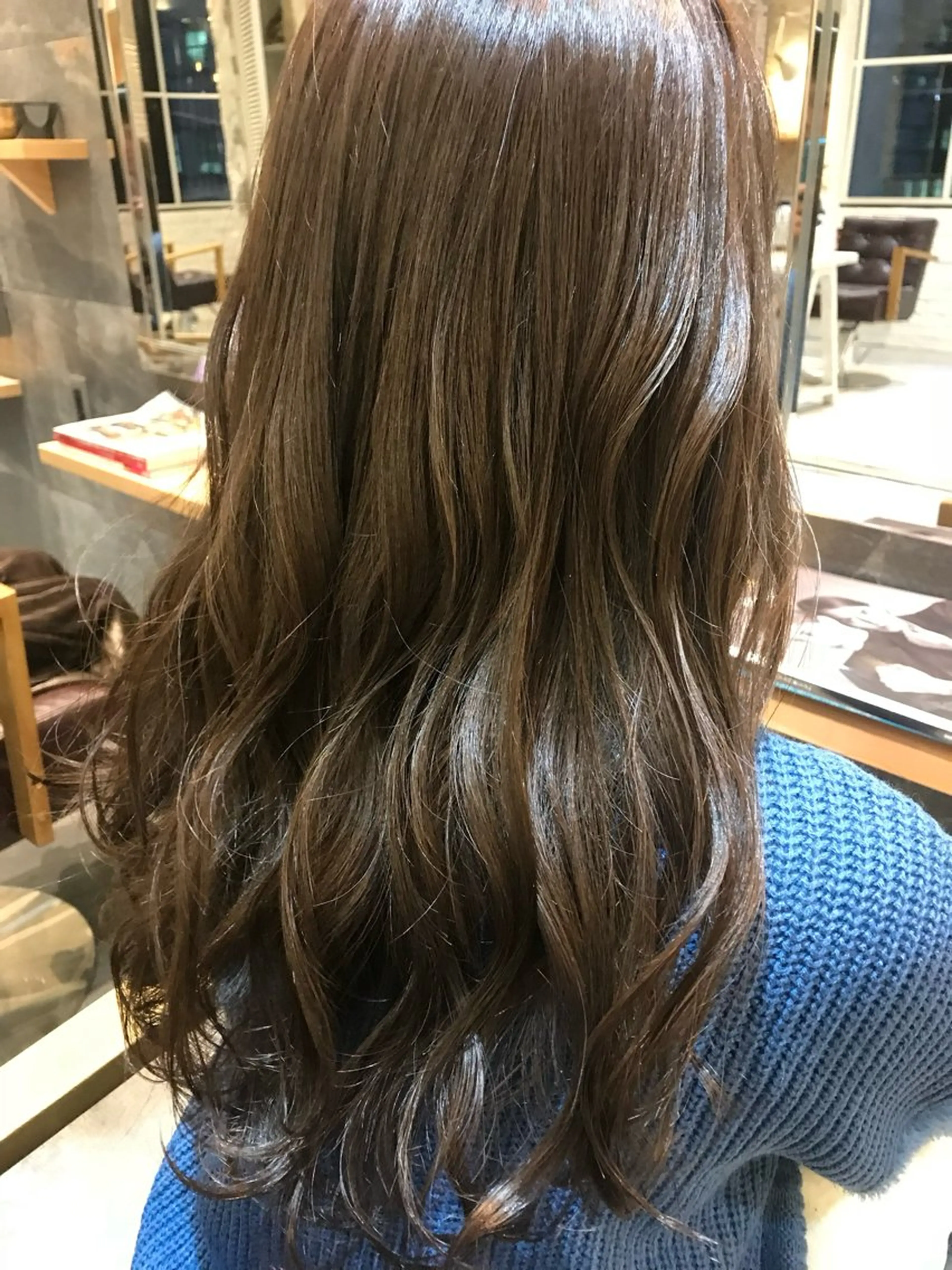 ロング カラー 塚本 昂のヘアスタイル