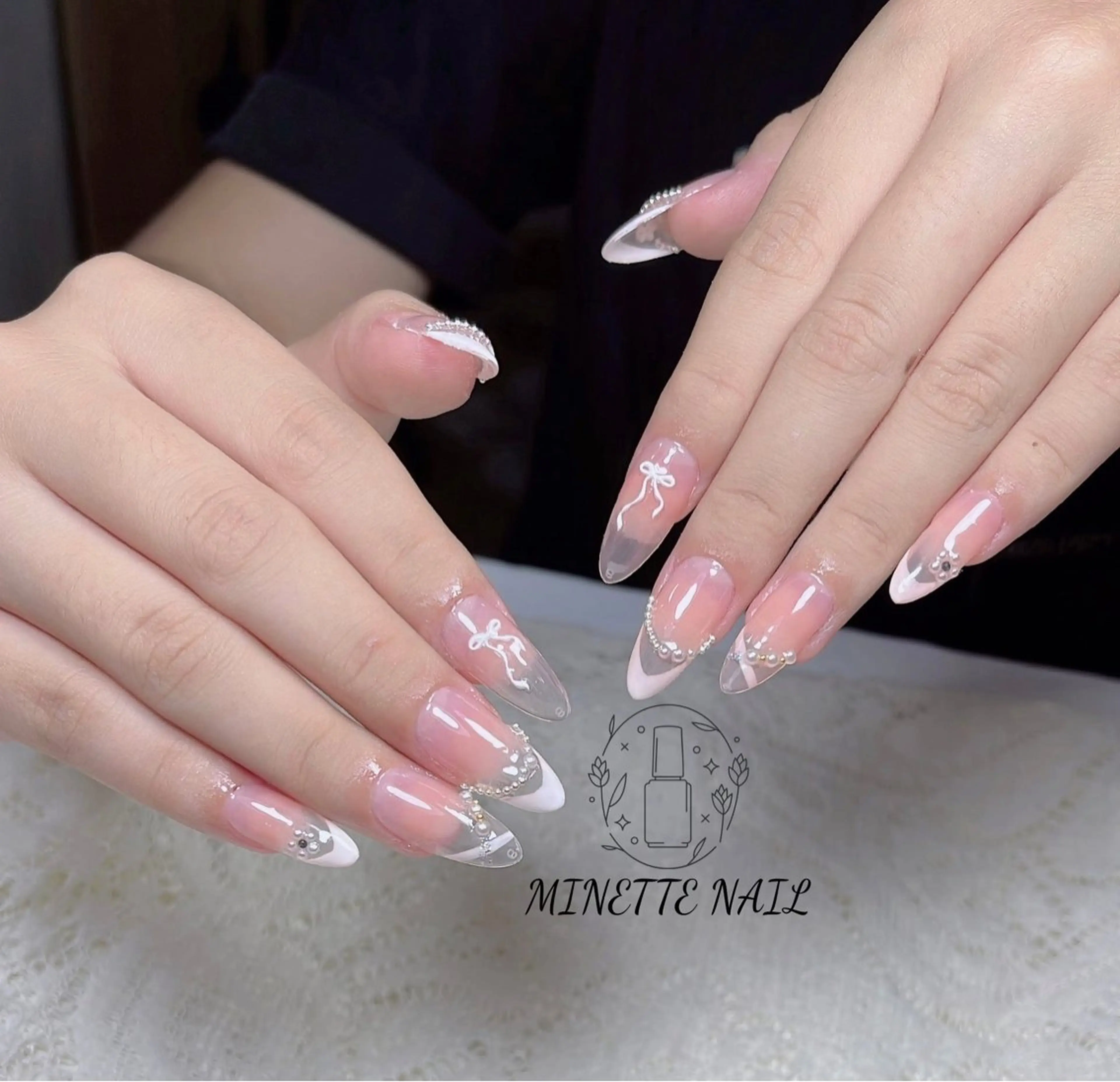 ネイル ハンドネイル Minette nailHuongのネイルデザイン