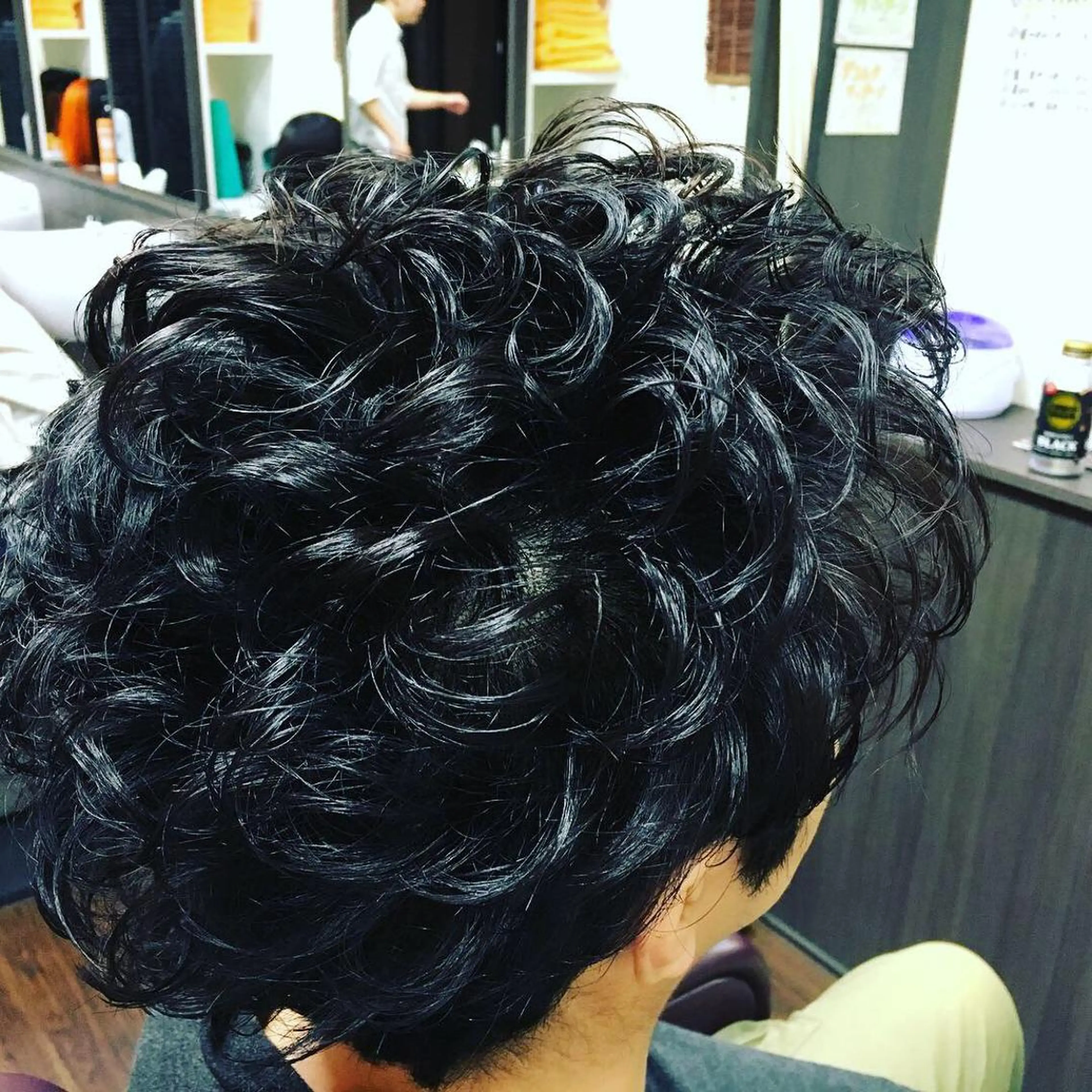 セミロング 銀座バルビエグラン 角田雅樹（夜限定）のヘアスタイル