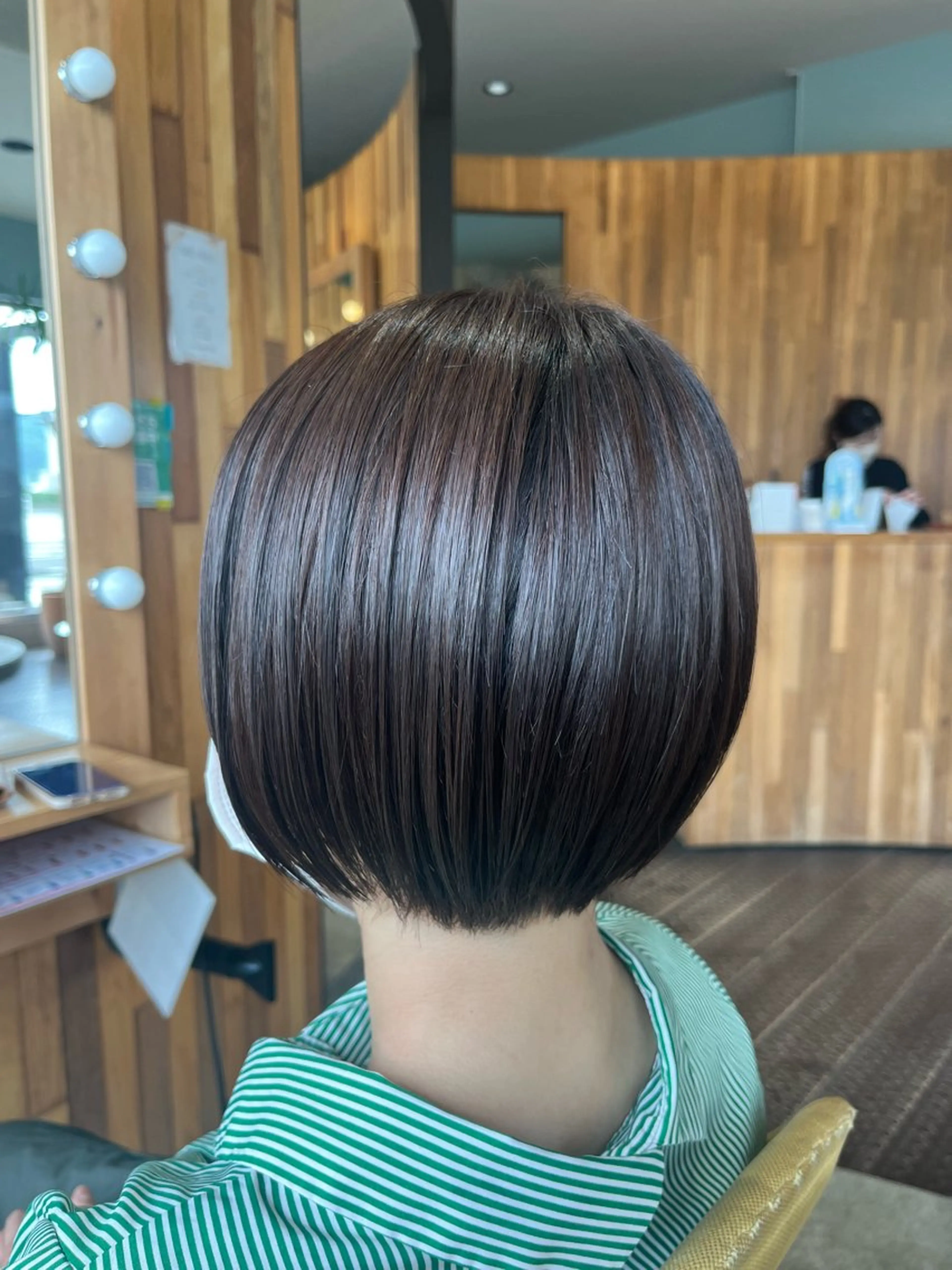 ショート カット 長南 やよいのヘアスタイル
