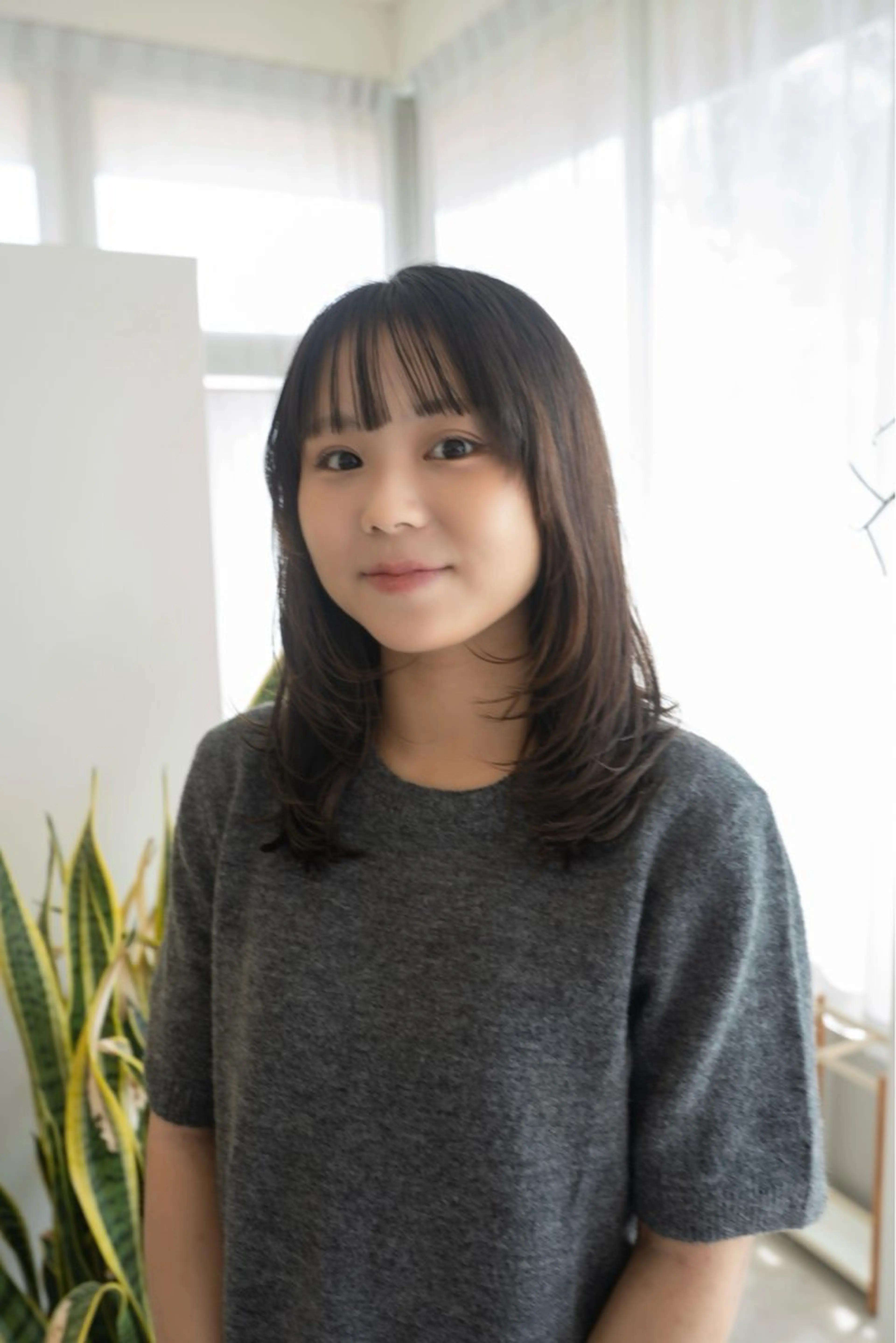 セミロング カット トリートメント 瀬長なおみ U too e'sのヘアスタイル