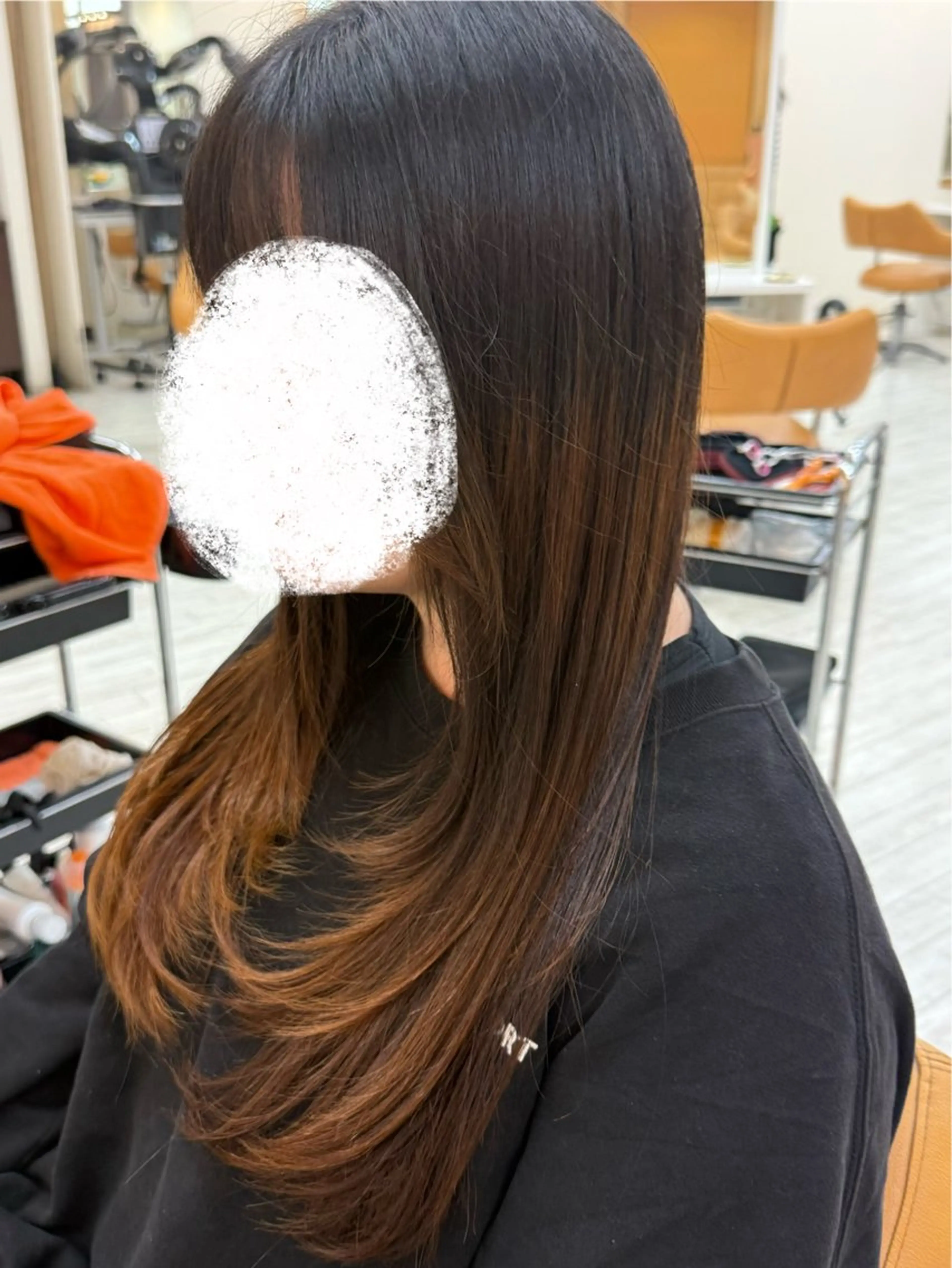 ロング ヘアアレンジ レイヤーカット EMADELIGHT所属・優美 (ゆうみ)のヘアスタイル