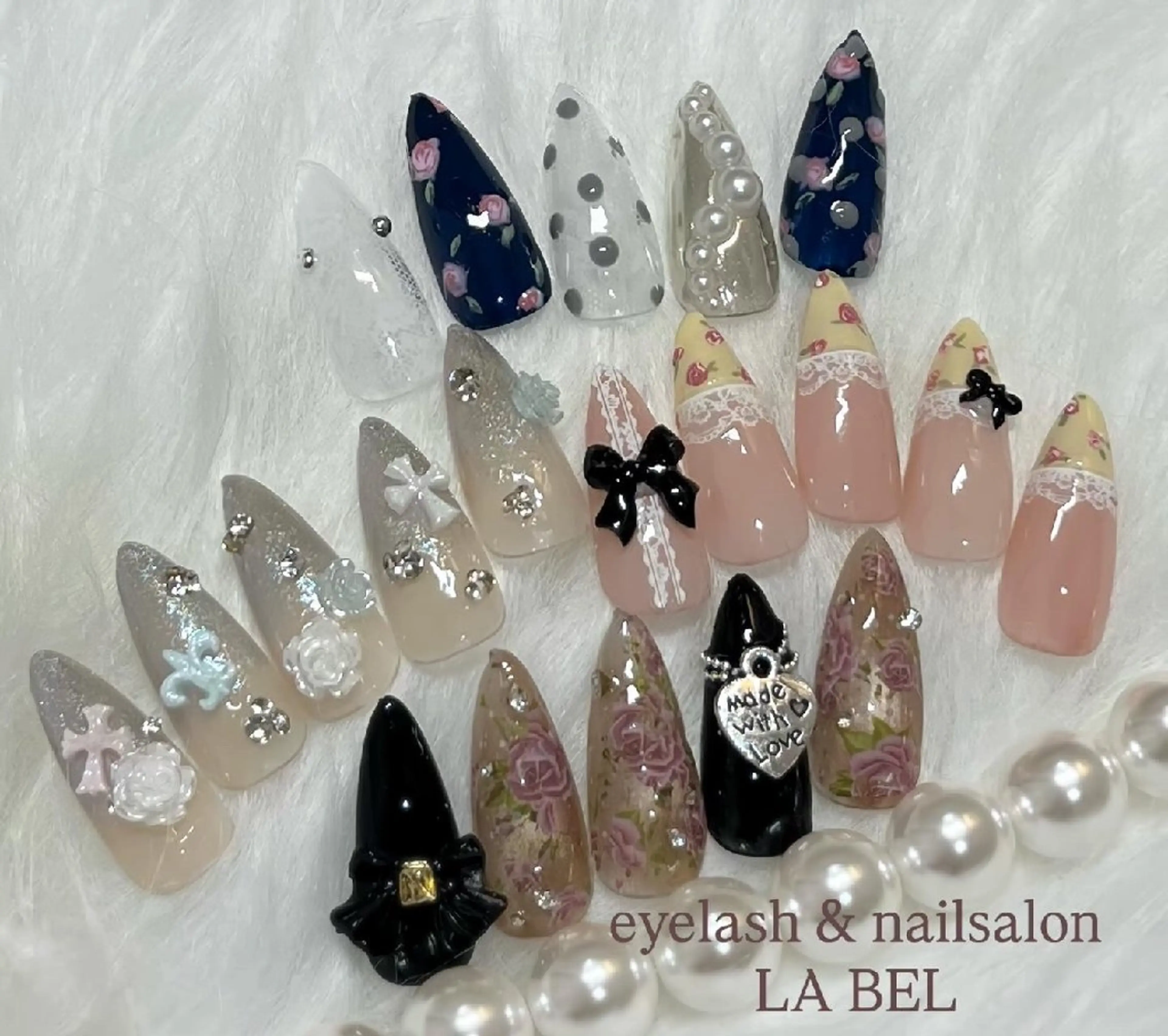 ネイル 韓国ネイル ワンホンネイル ハンドネイル LABEL TAKARAのネイルデザイン