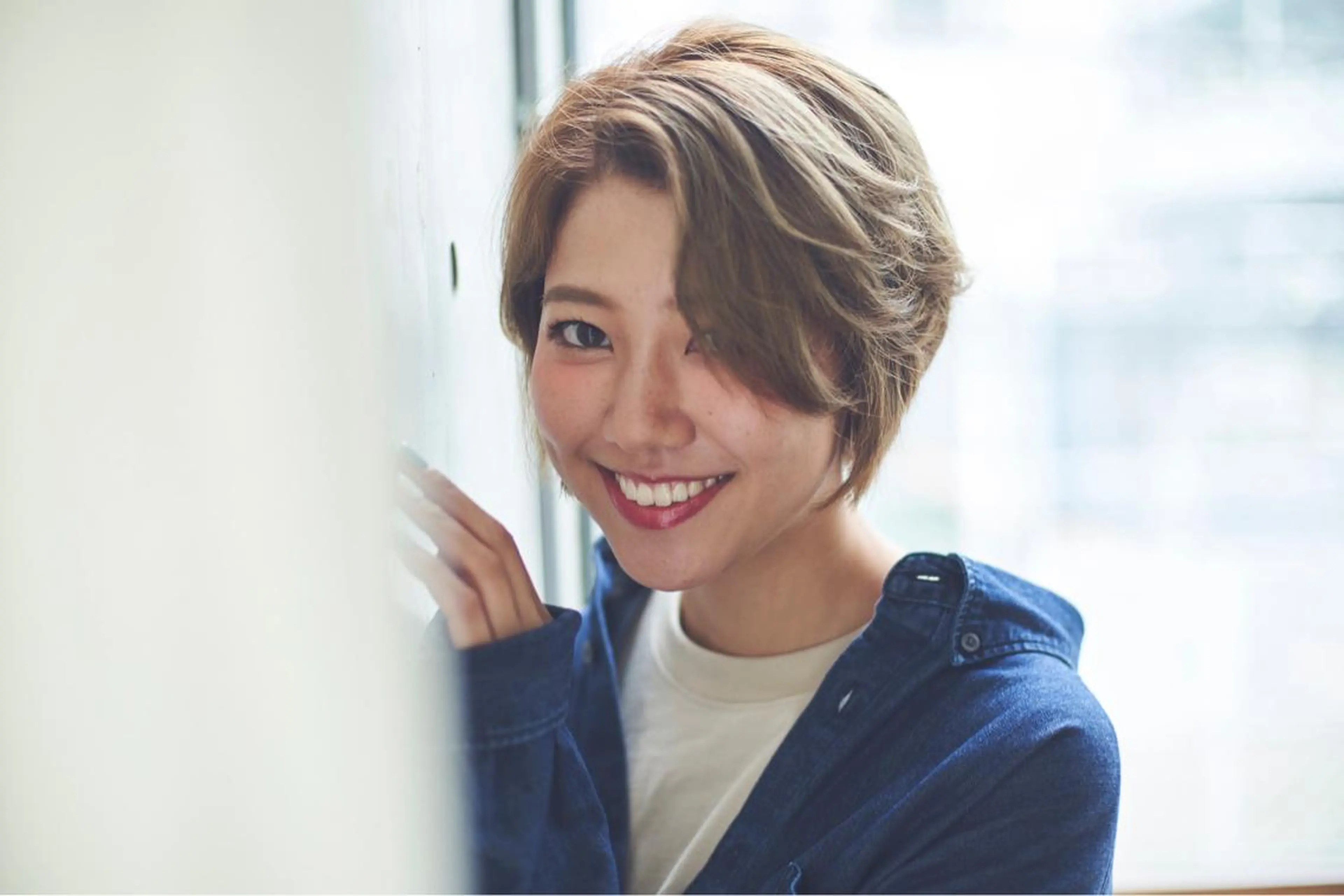 ショート カラー ＊くせ毛に特化＊ 【yun】のヘアスタイル