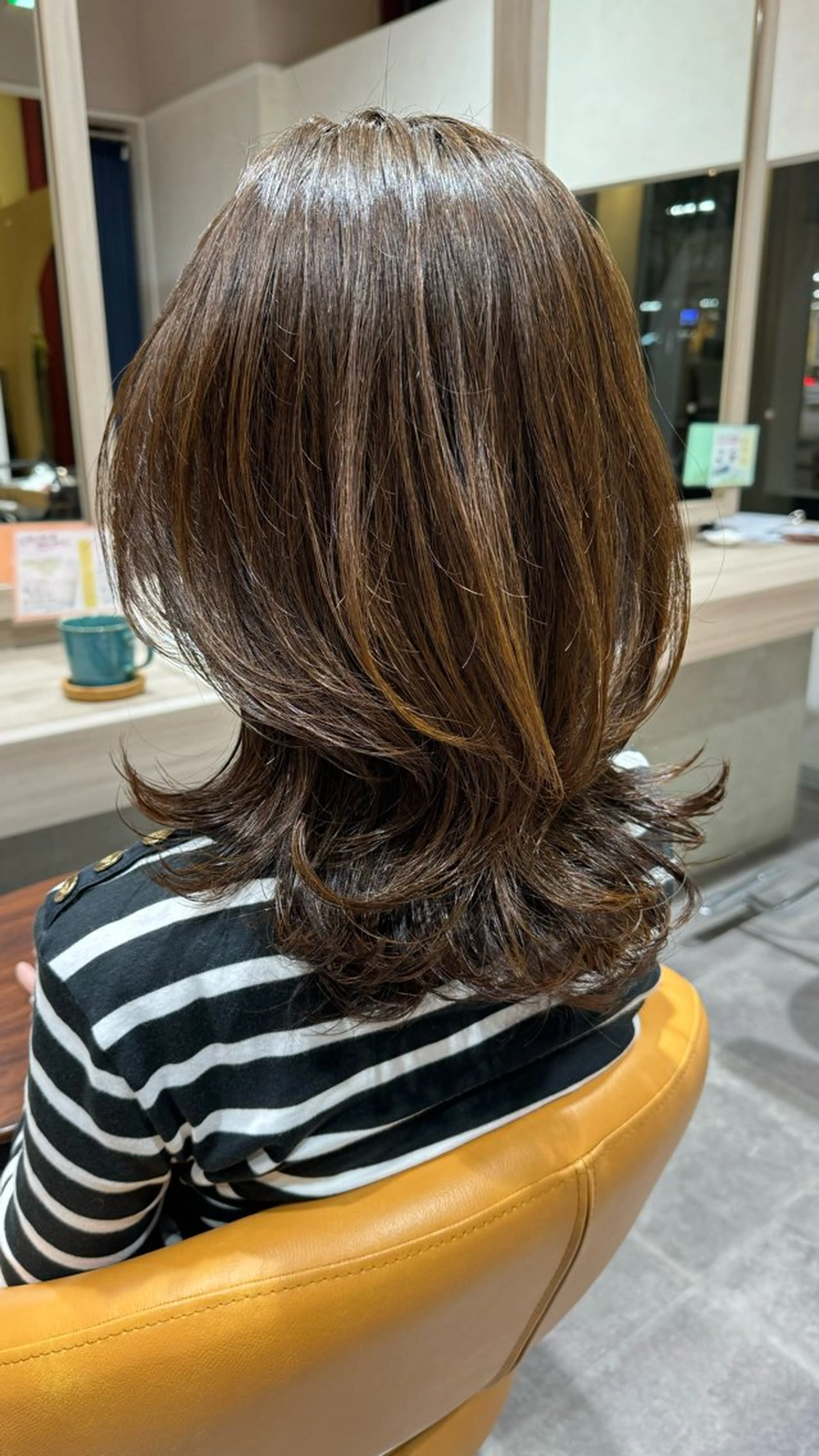 ミディアム 【無料でパーマ】 一木快斗のヘアスタイル