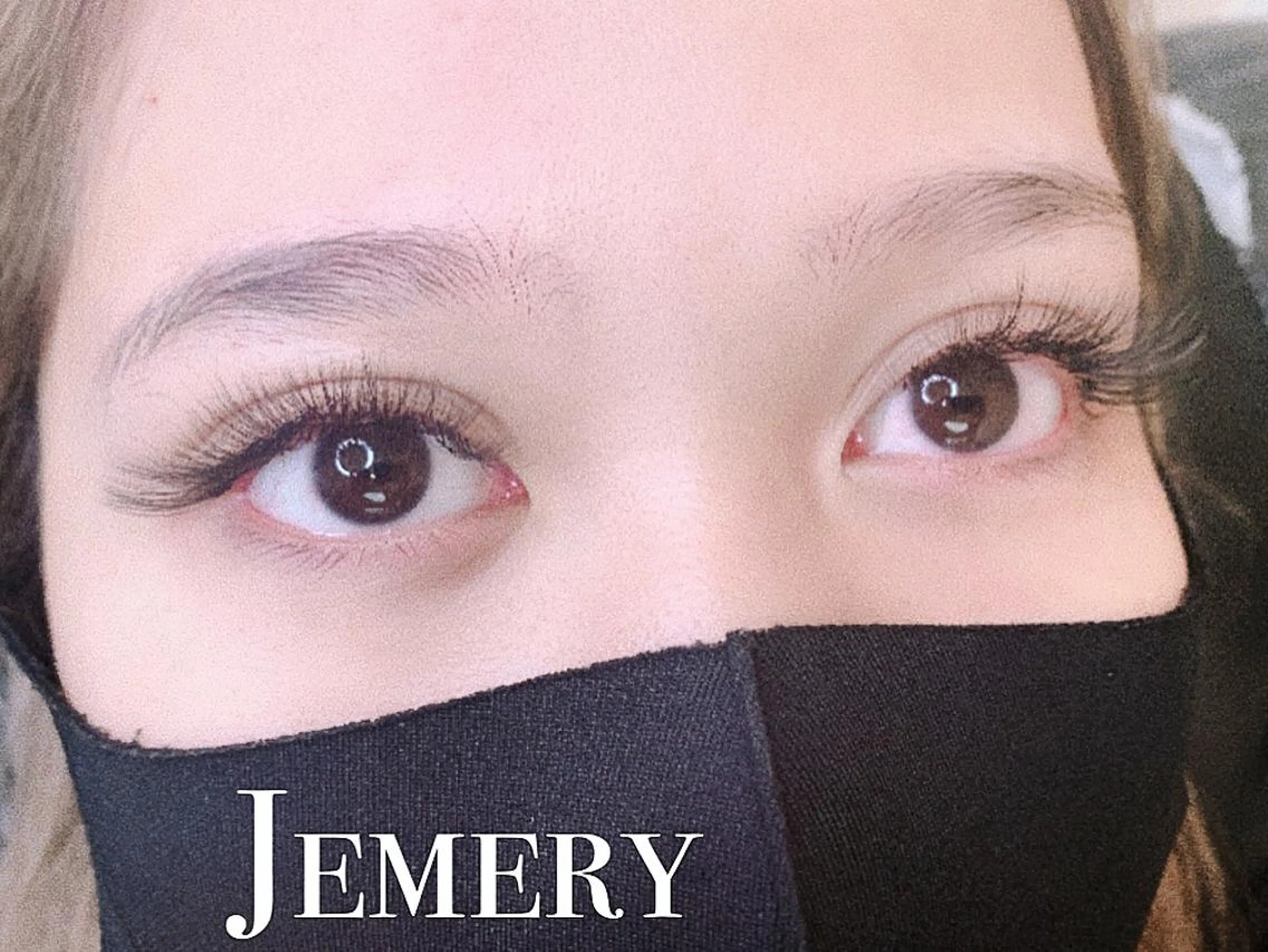 マツエク・マツパ 目尻長め マツエク 💎 Jemery 💎のマツエク・マツパデザイン