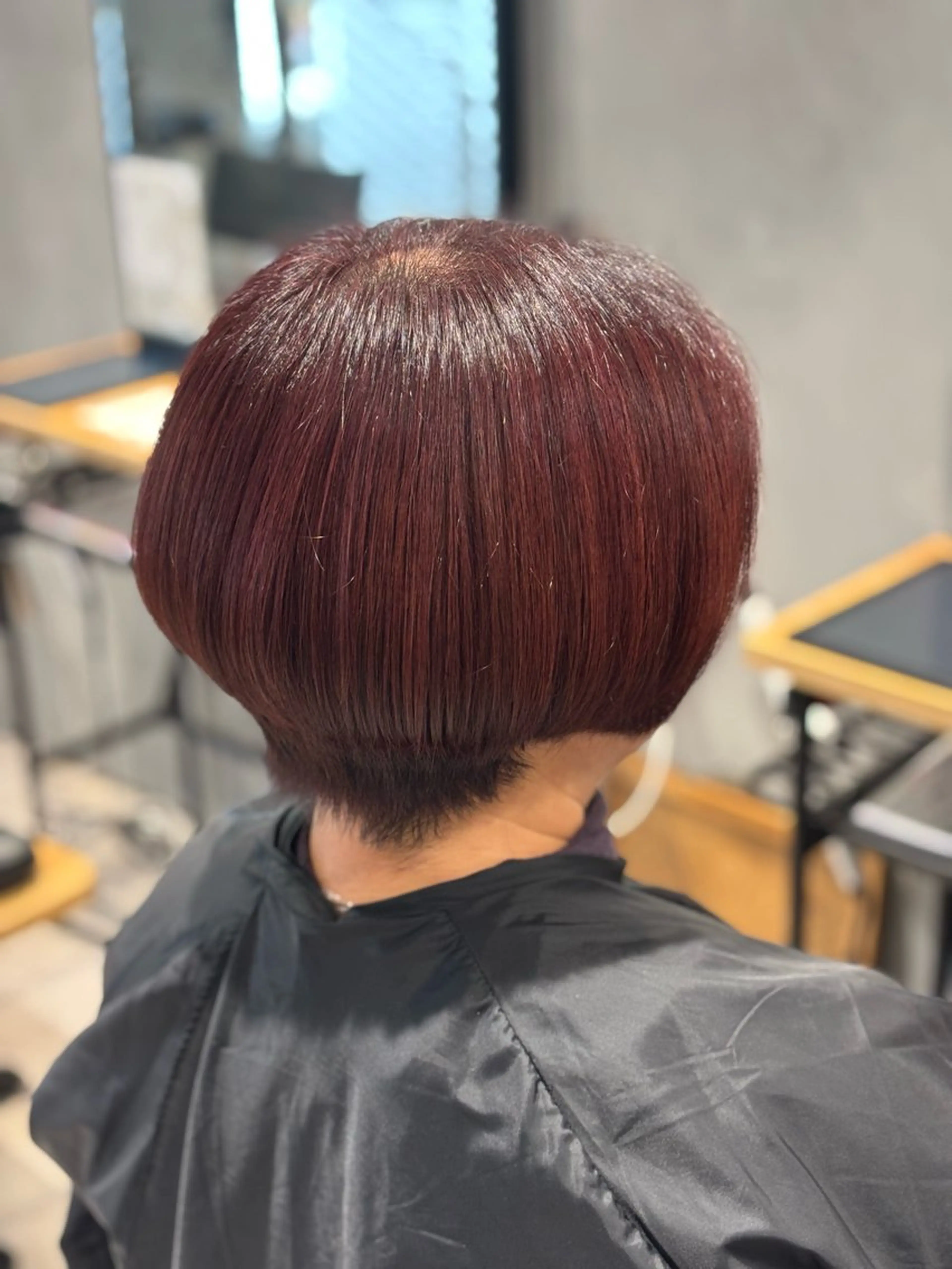 ミディアム カラー 久野 竜慈のヘアスタイル