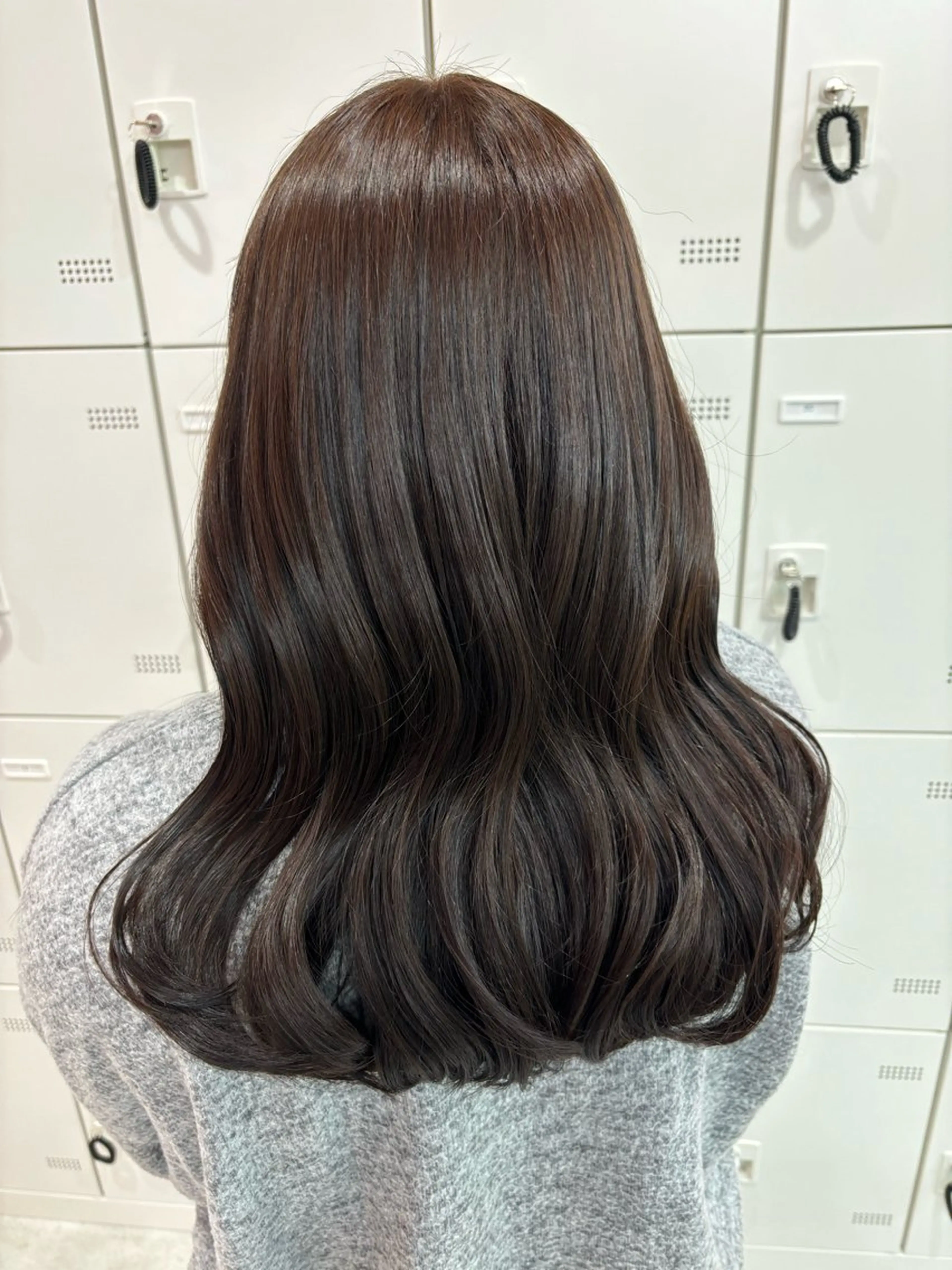 セミロング Wカラー/暖色/べ ージュりく©︎🐝のヘアスタイル