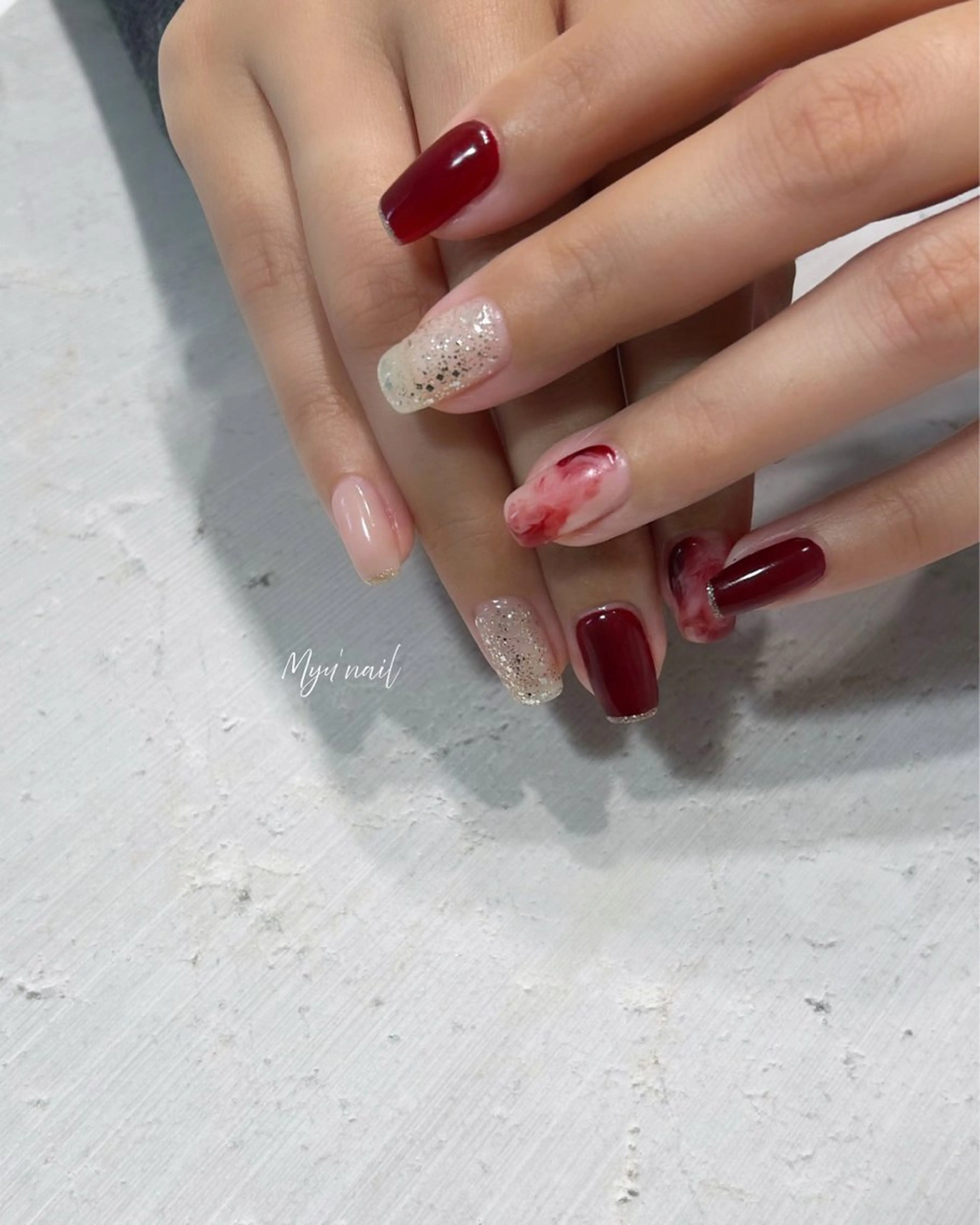 ネイル ハンドネイル Myu'nail /橿原のネイルデザイン