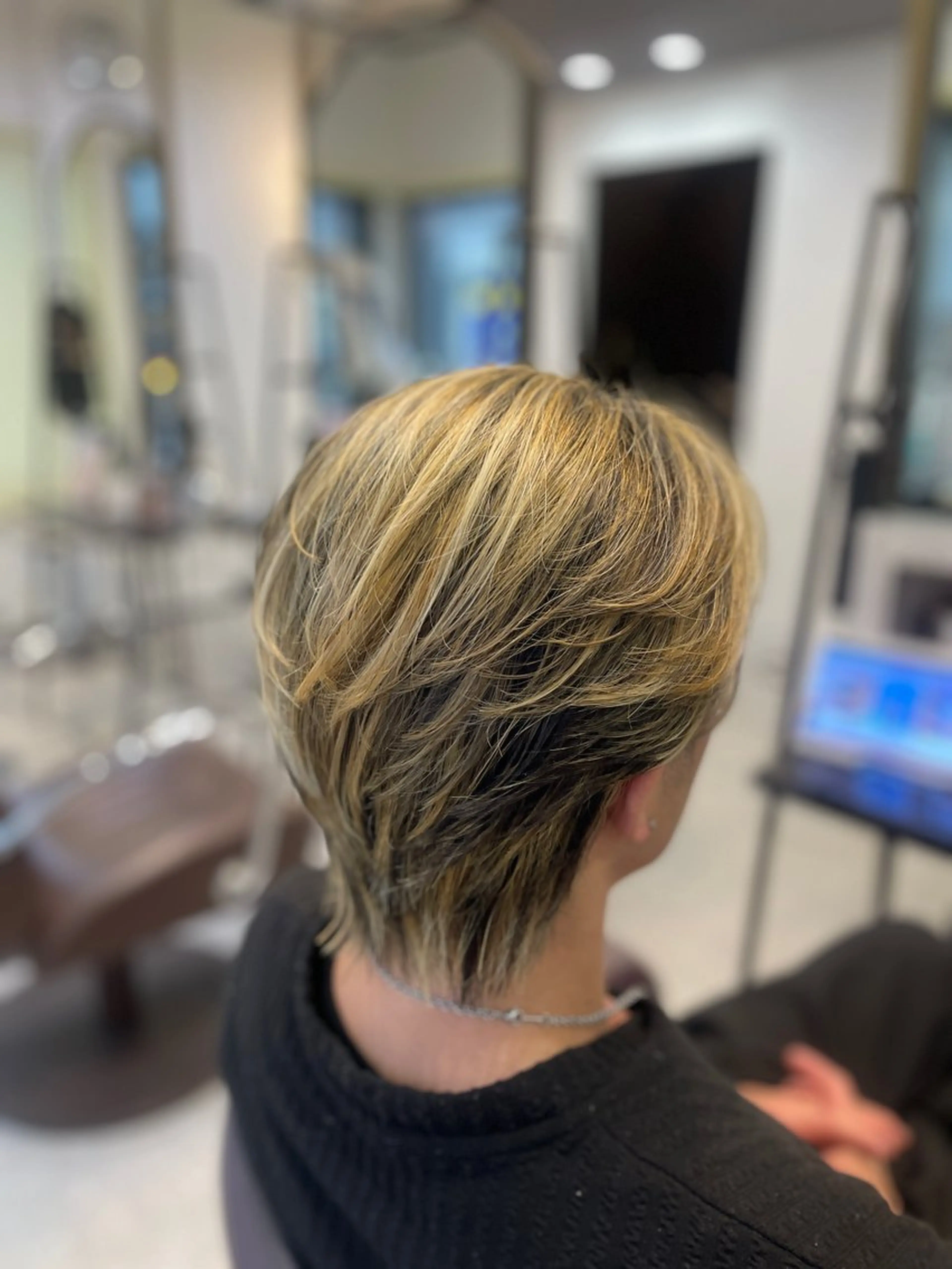 ショート カット wakana／ カット／ハイライトのヘアスタイル