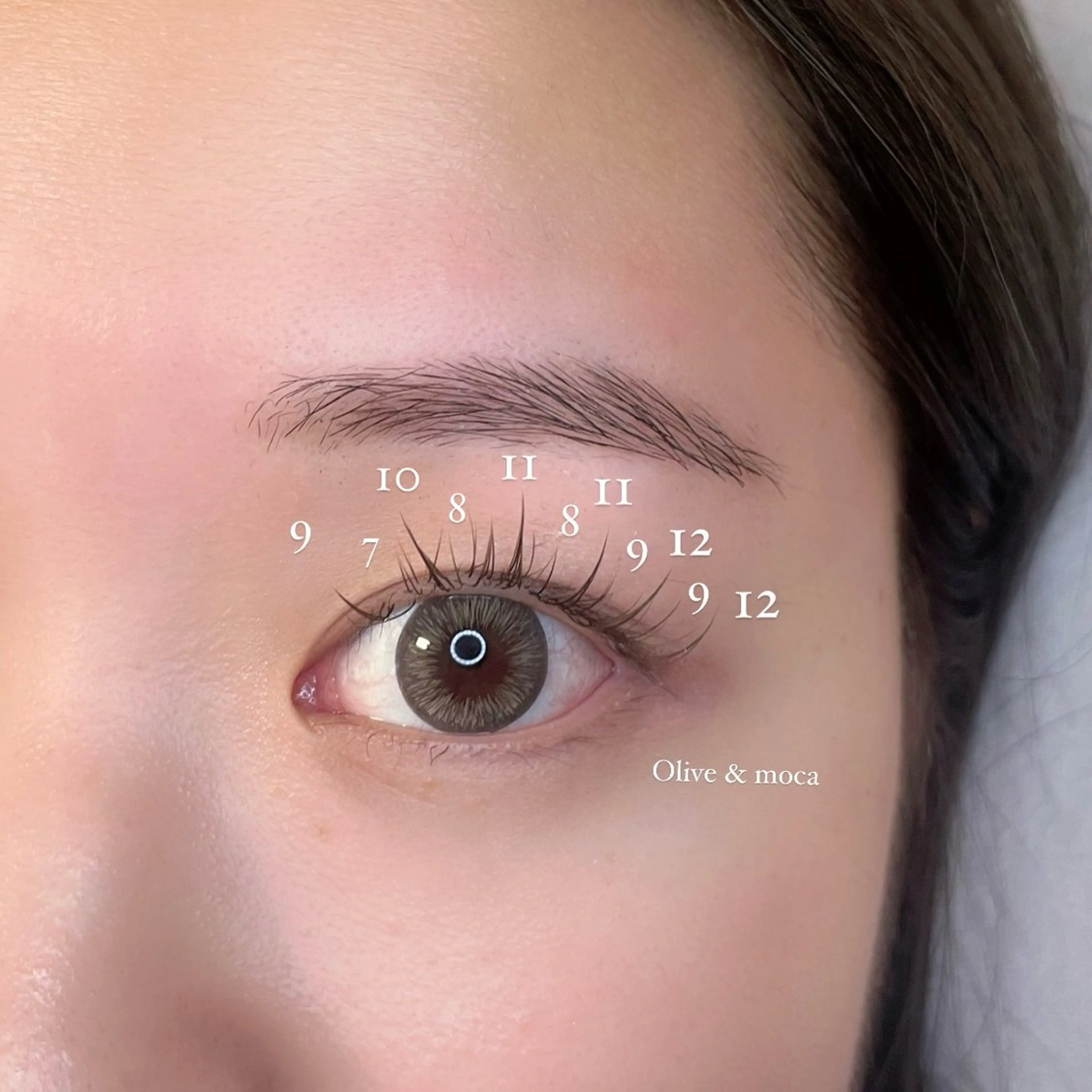 マツエク・マツパ NADIA coniのマツエク・マツパデザイン