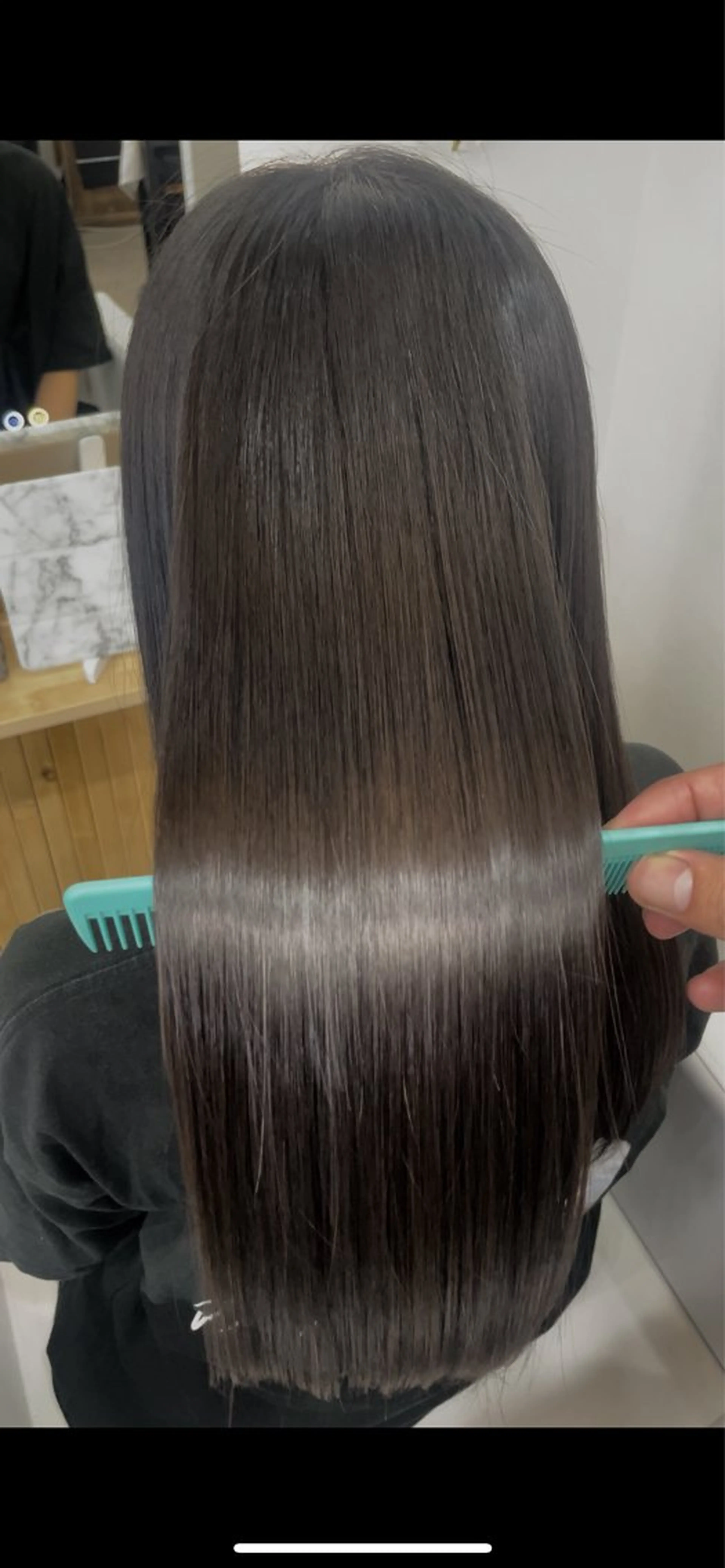 セミロング カット トリートメント 北本/髪質改善/店長 岩渕 元気のヘアスタイル