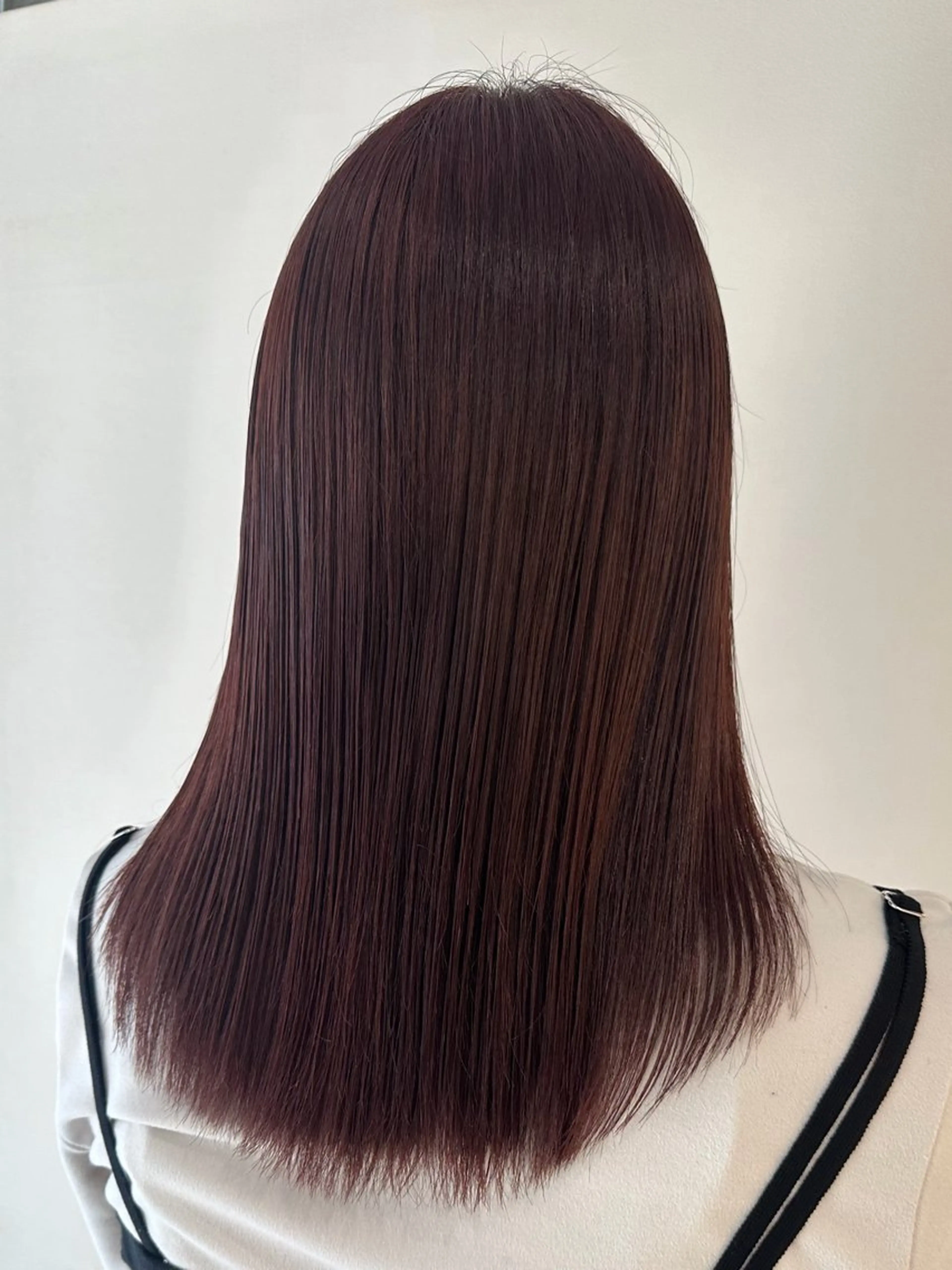 セミロング カラー カット ヘアカラー トリートメント 🎀ひがしはるな/美 髪矯正/艶カラー🎀のヘアスタイル