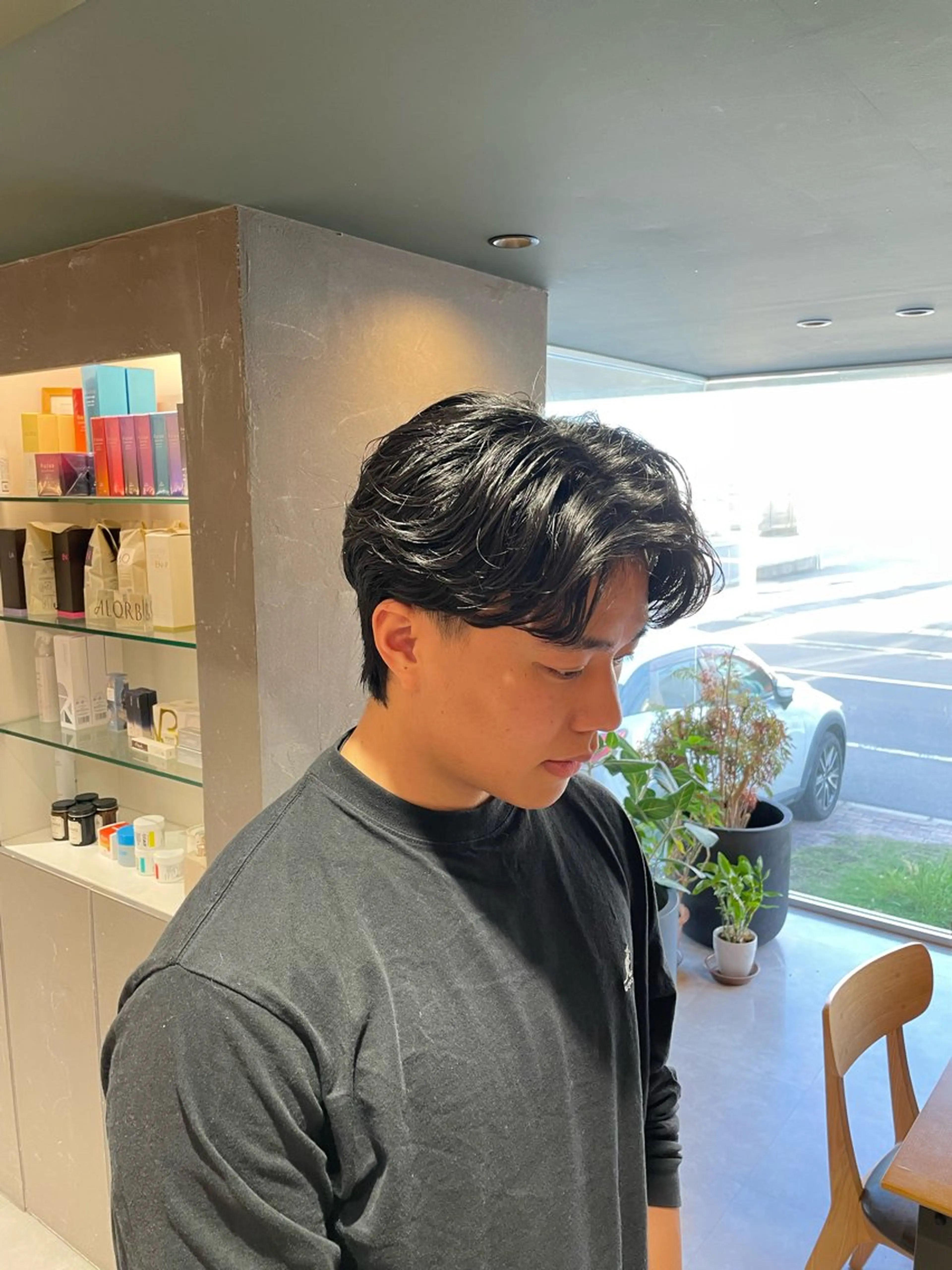 パーマ メンズ フェザーパーマ メンズパーマ カット パーマ PAPASS|尾頃 功明|メンズパーマのヘアスタイル