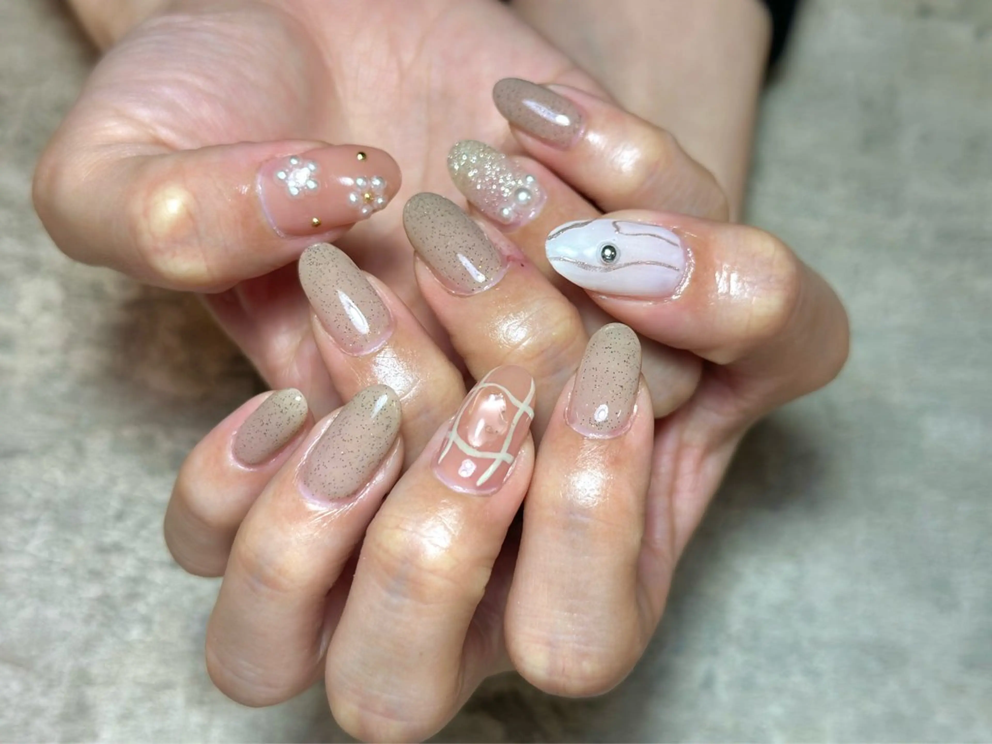 ネイル GéRanium Harukaのネイルデザイン