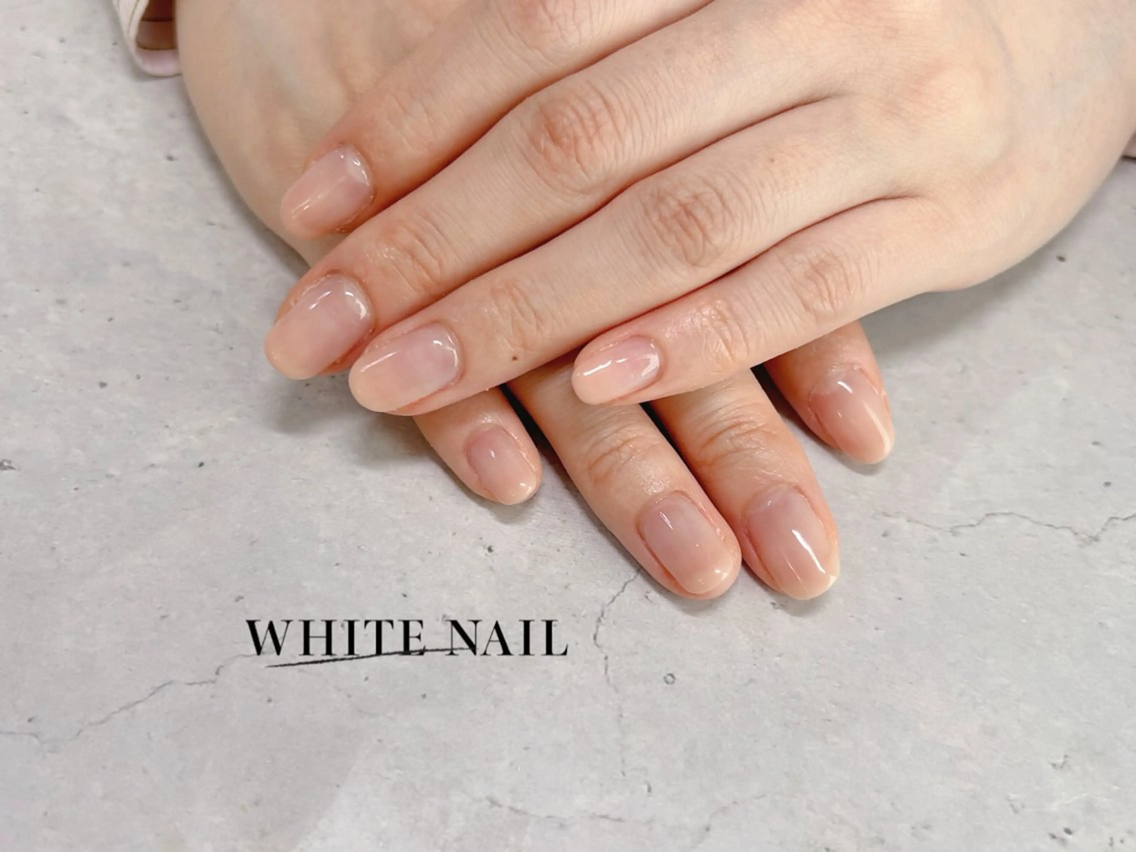 ネイル ハンドネイル WHITE NAIL ホワイトネイルのネイルデザイン