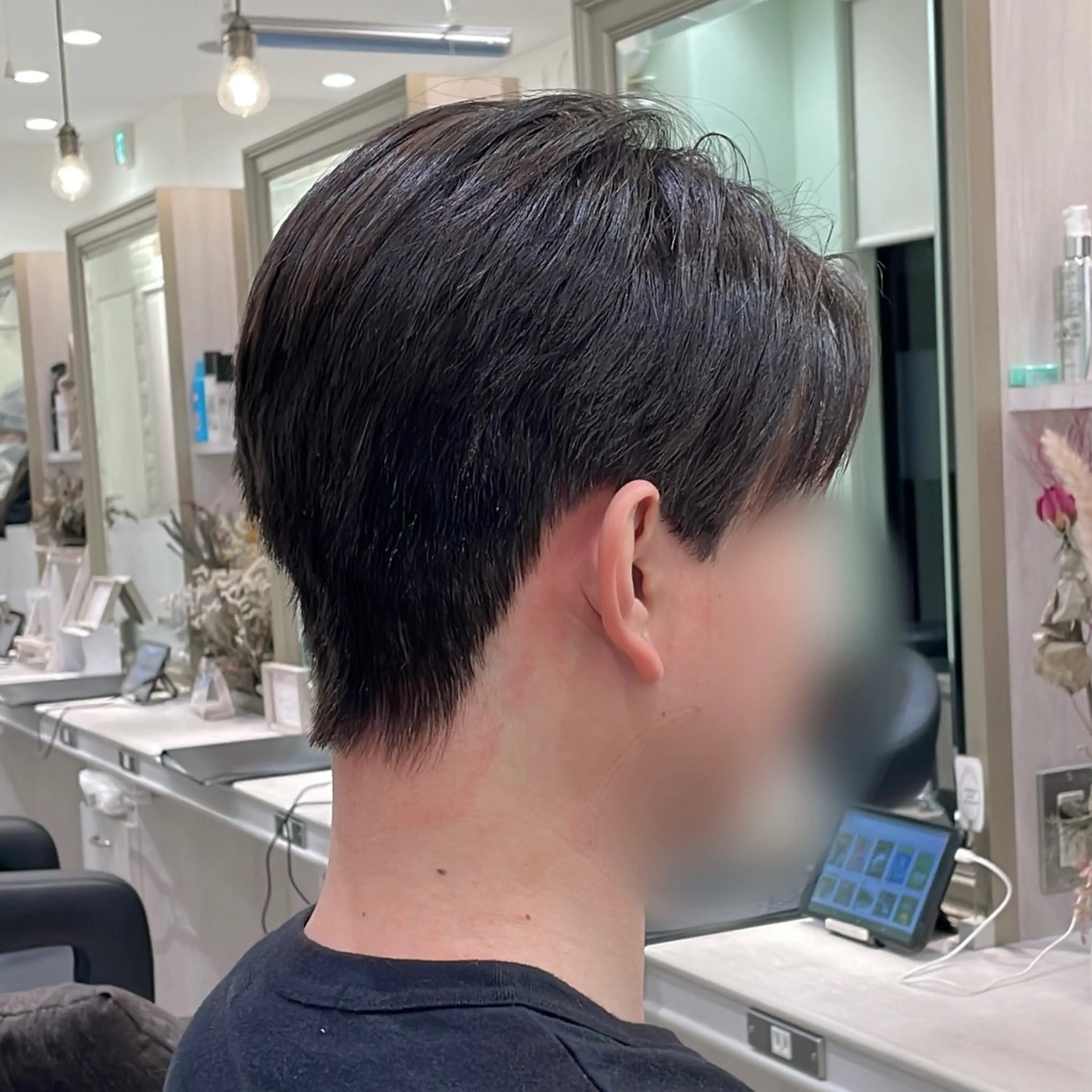 ショート パーマ ヘアアレンジ メンズ パク・ボミン小野リエ 韓国ハーフ🦊のその他イメージ