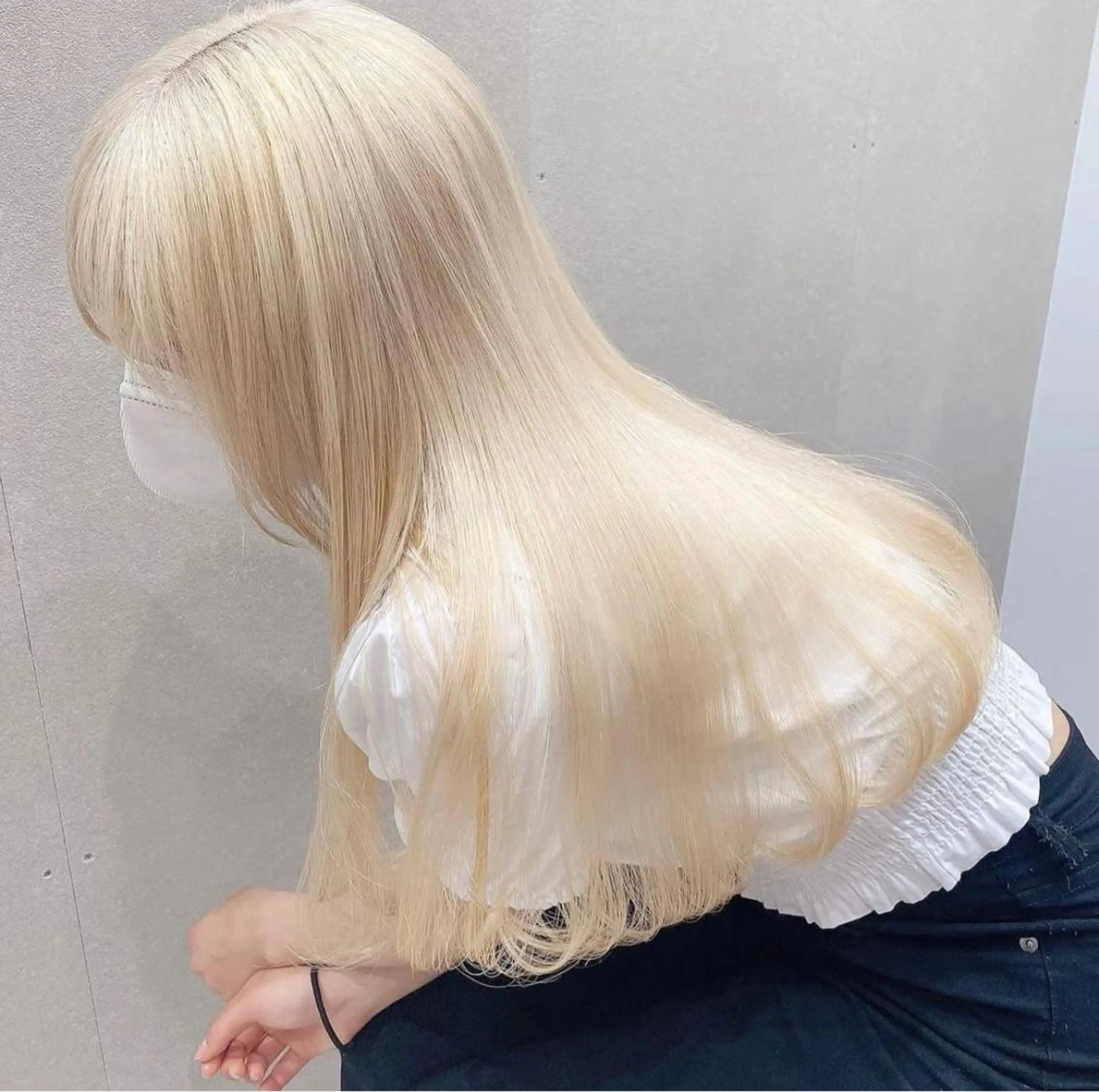 ミディアム MAEDA 西金沢美容室のヘアスタイル