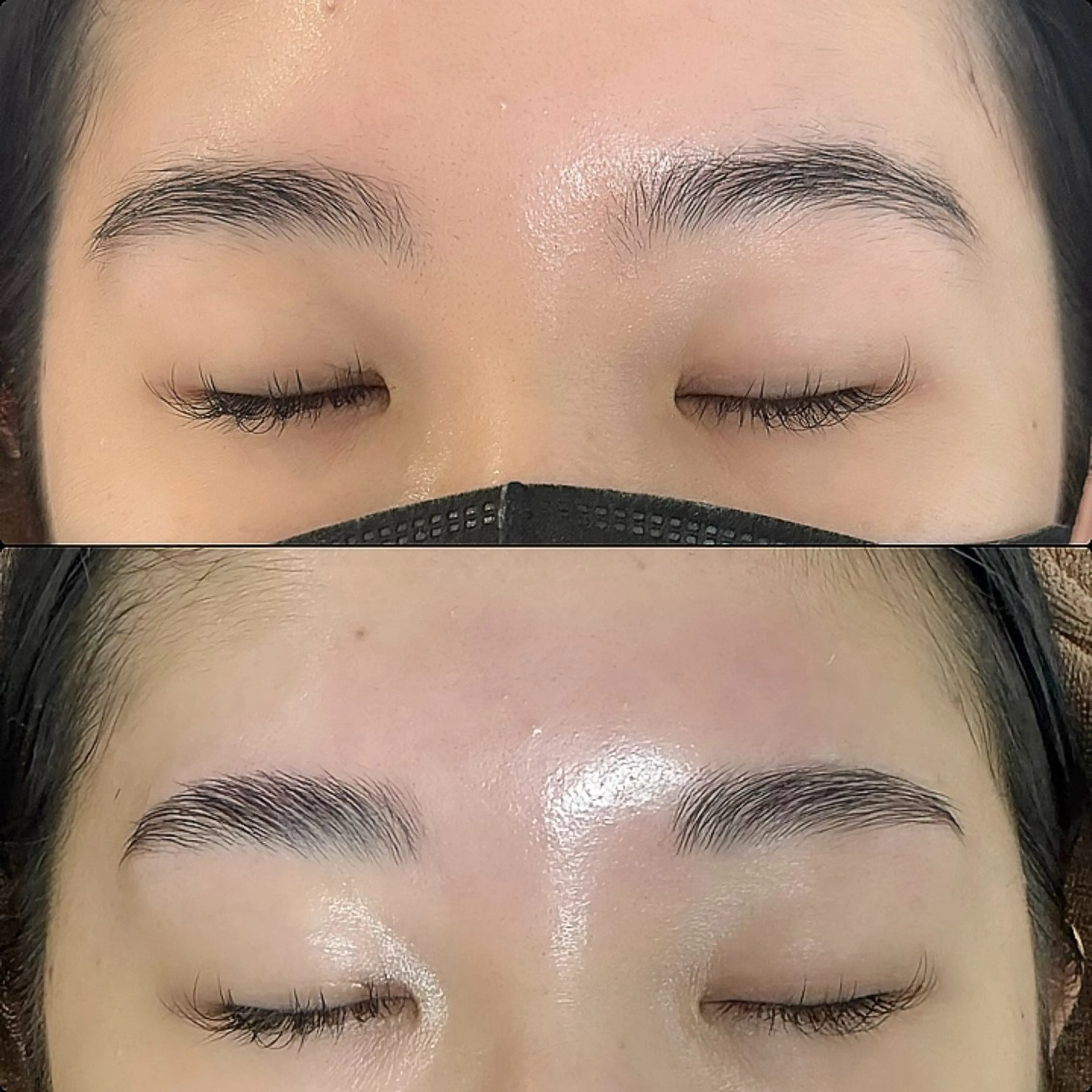 【女性】眉ワックス✖️ハリウッドブロウリフトHBL ¥6,300 徹底的に美眉づくり🌟朝のメイク時間の短縮✨外個人風眉の写真