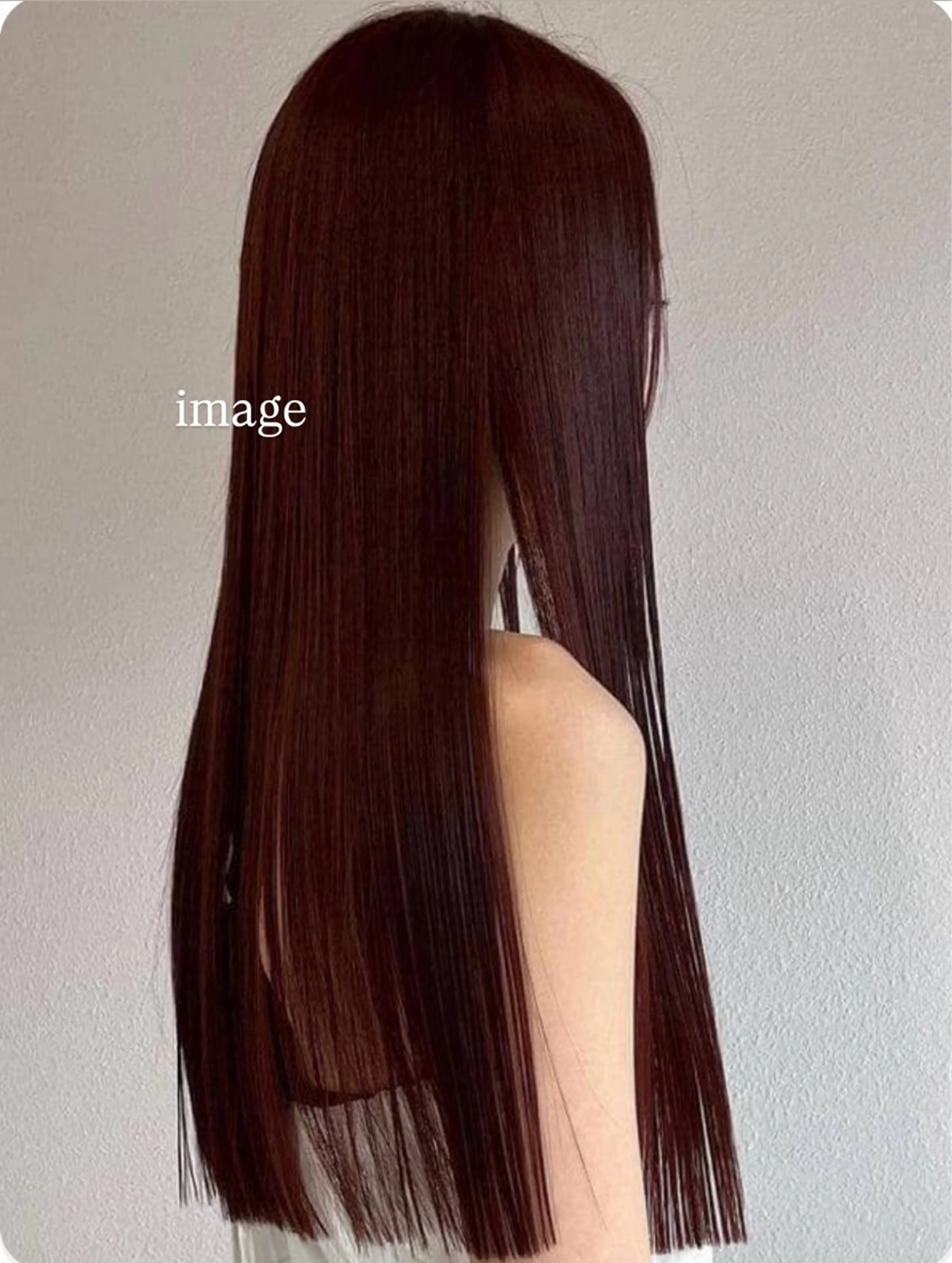 ロング カラー ノボリ モネ ／ Lomaliaのヘアスタイル