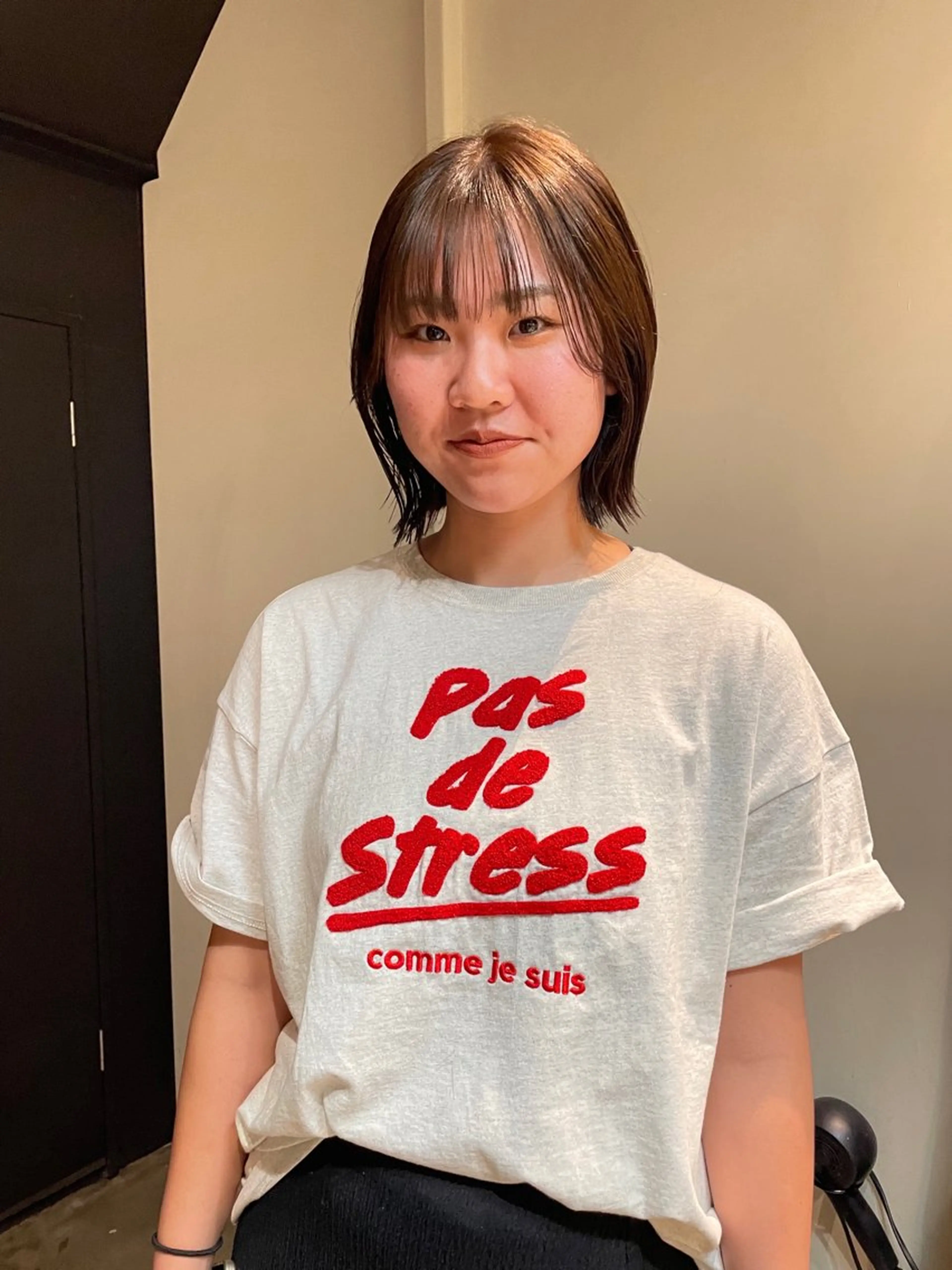 ショート ハナ🌼 梅田/ボブ/パーマのヘアスタイル