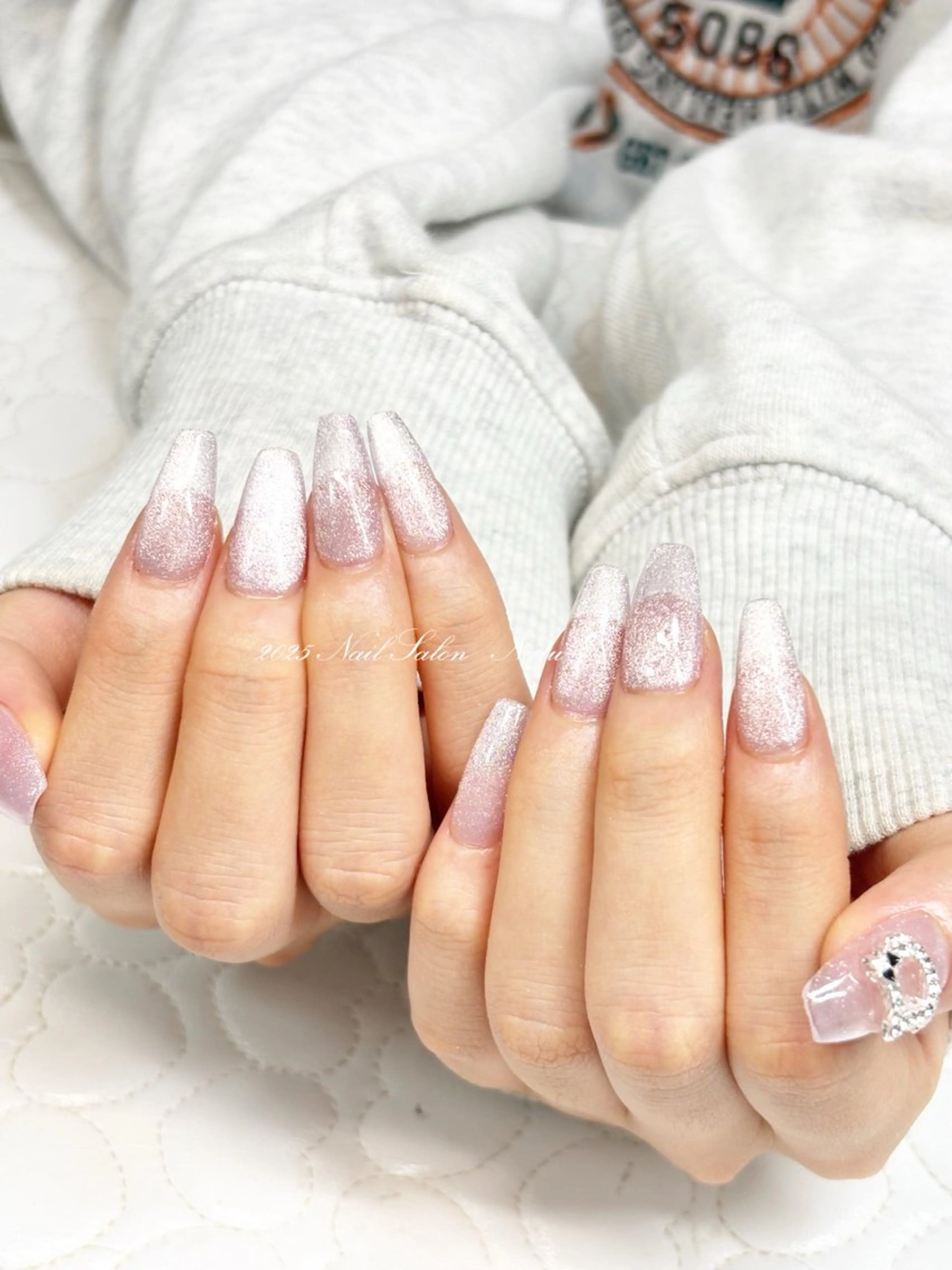 ネイル 長さ出し マグネットネイル nailsalon　 Natuのネイルデザイン