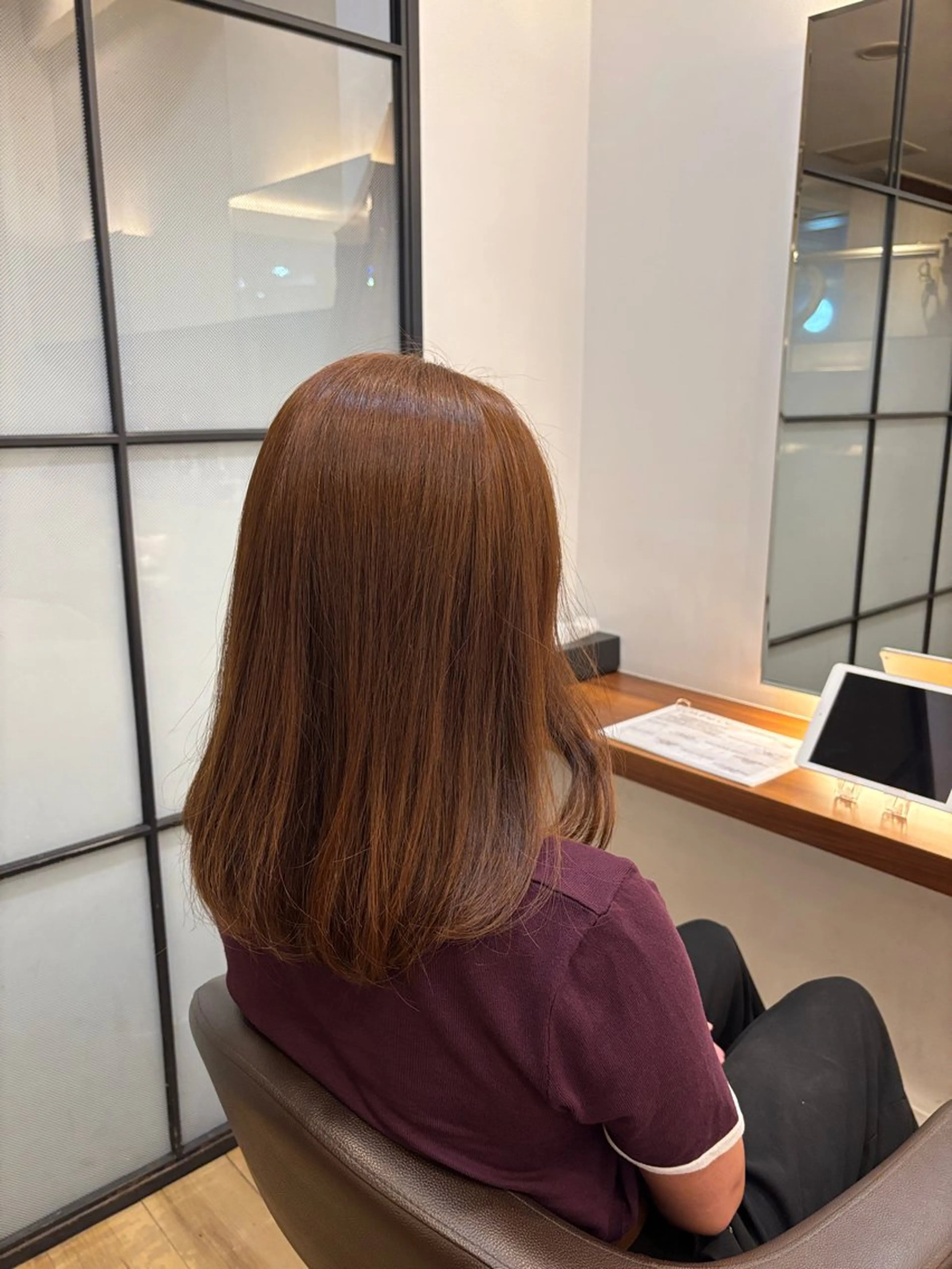 カラー ブリーチ ブリーチなしカラー 登威吹 /似合わせカラーのヘアスタイル