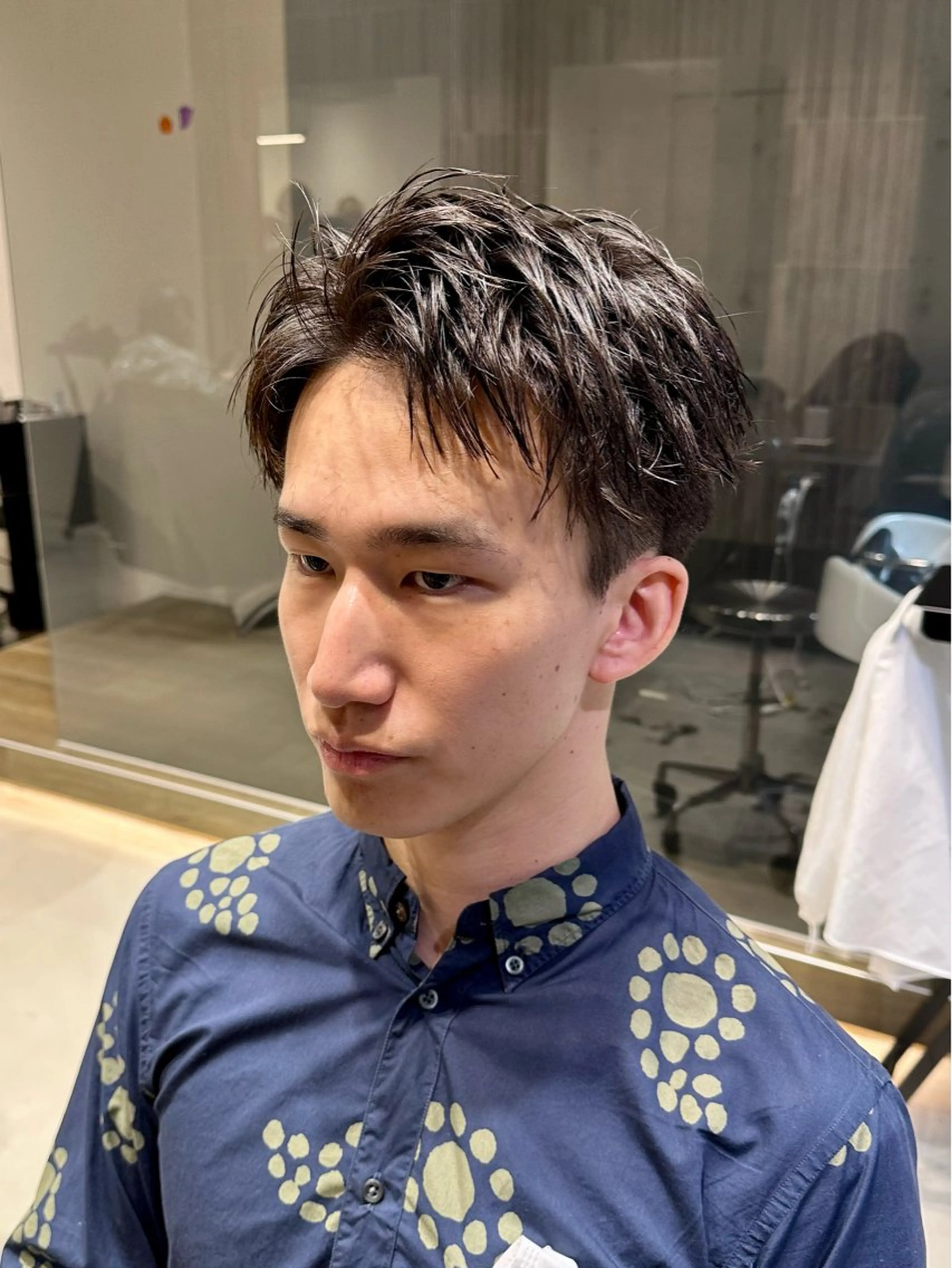 ショート メンズ カット 横浜/メンズ特化/ Farbe/田中颯斗のヘアスタイル