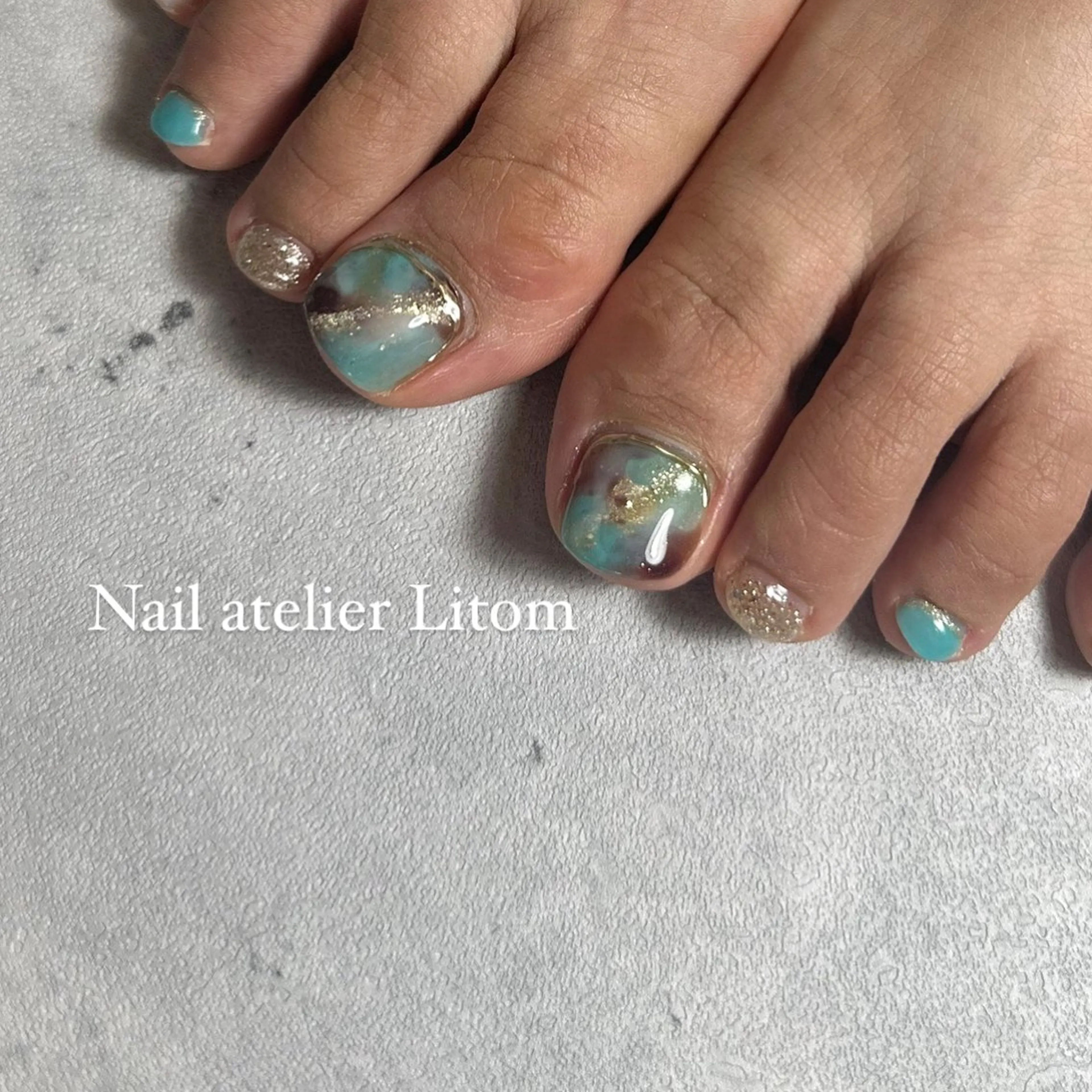 ネイル フットネイル Nail atelier Litom【ネイルアトリエリトム】所属・相模原ネイル ネイルアトリエリトムのその他イメージ