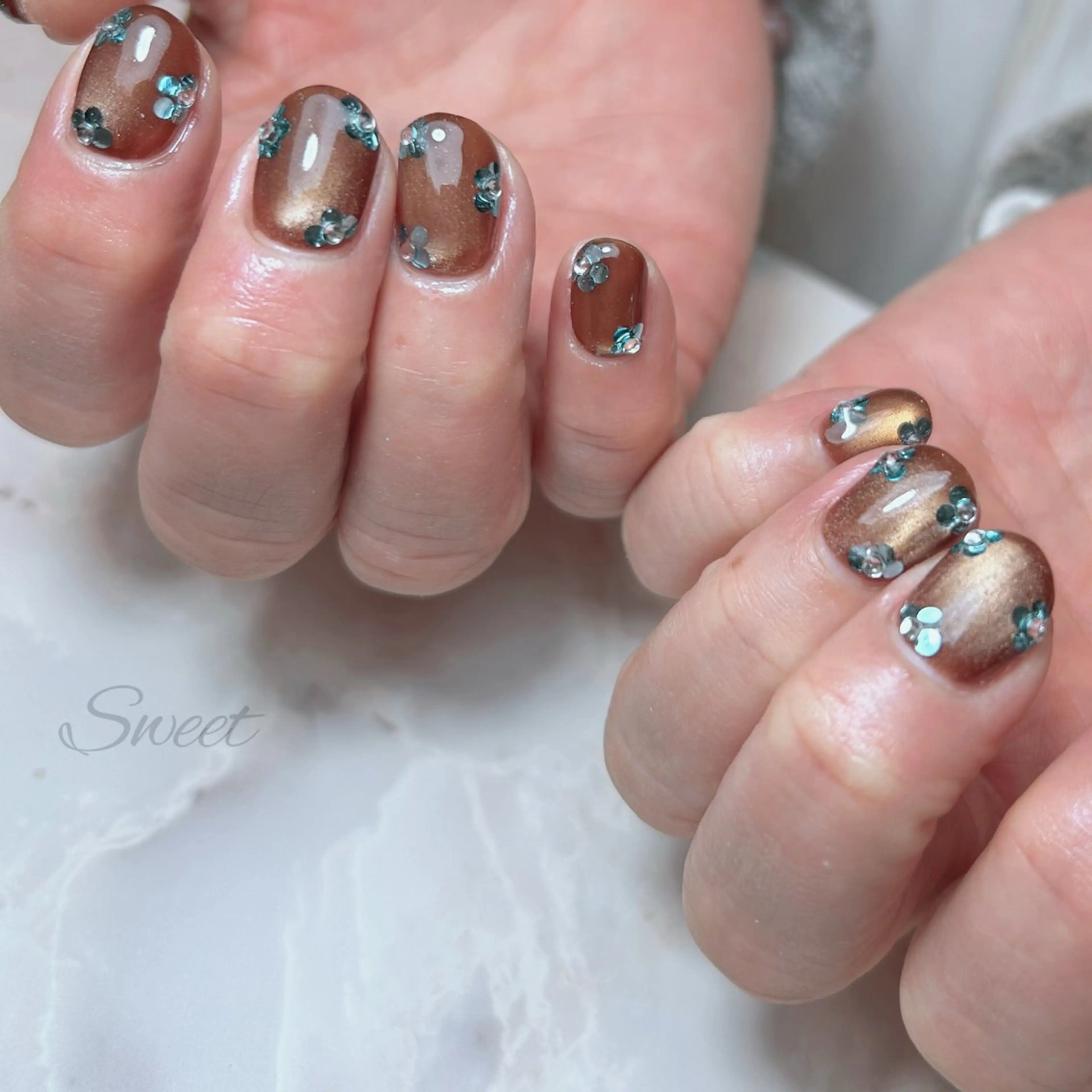 ネイル ハンドネイル sweet 仲野陽子のネイルデザイン