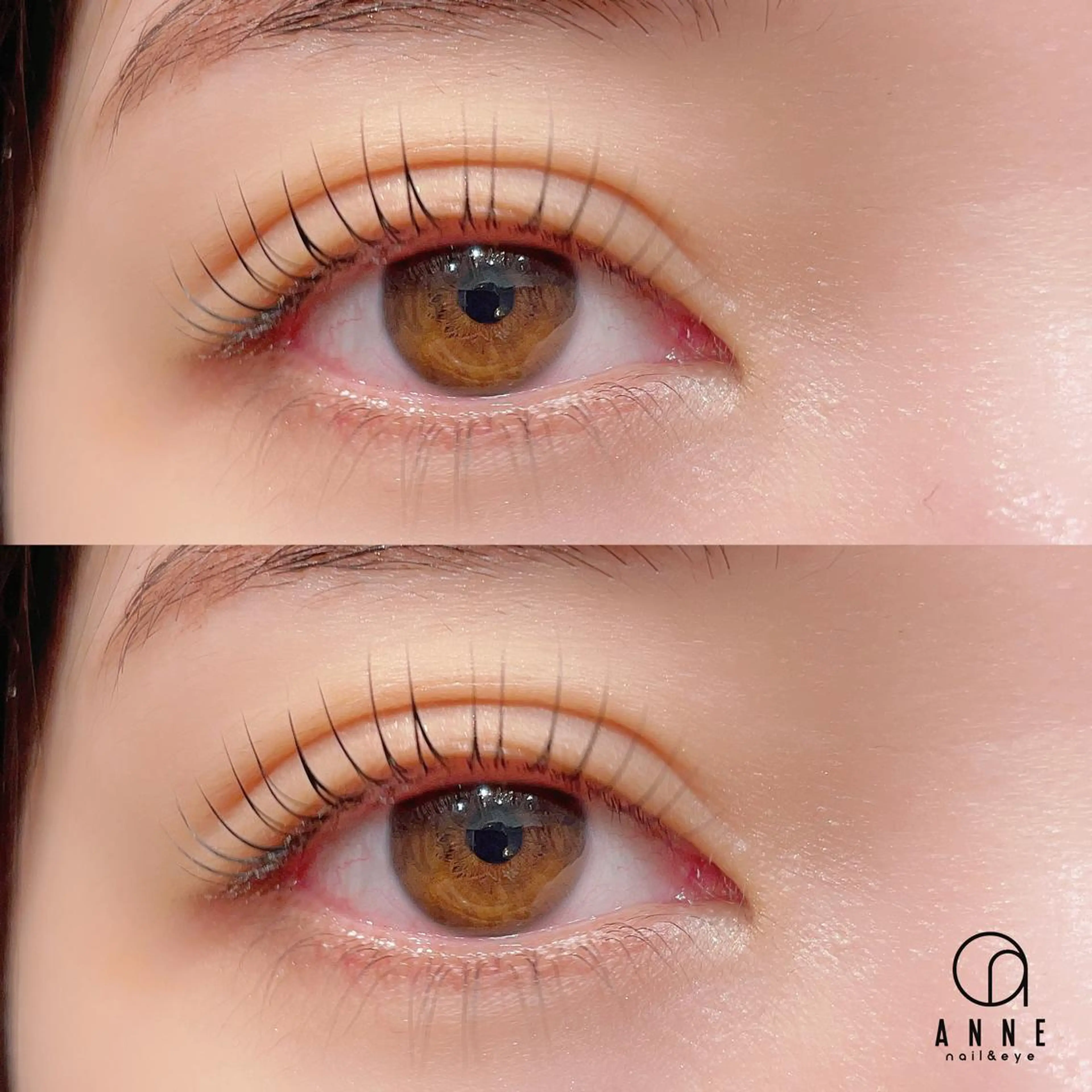 マツエク・マツパ パリジェンヌラッシュリフト ANNE kokeshiのマツエク・マツパデザイン