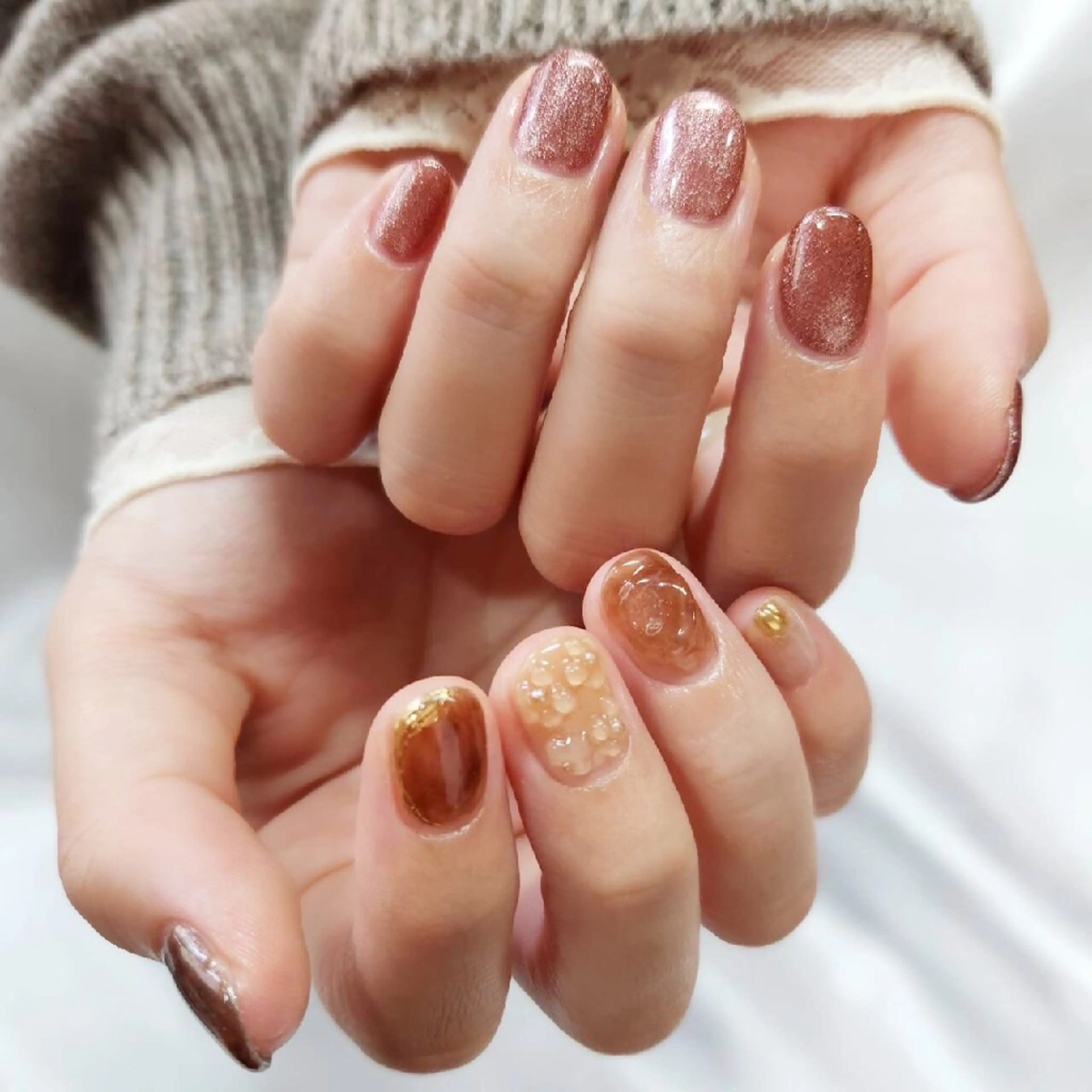 ネイル ハンドネイル Naski 岡山店のネイルデザイン