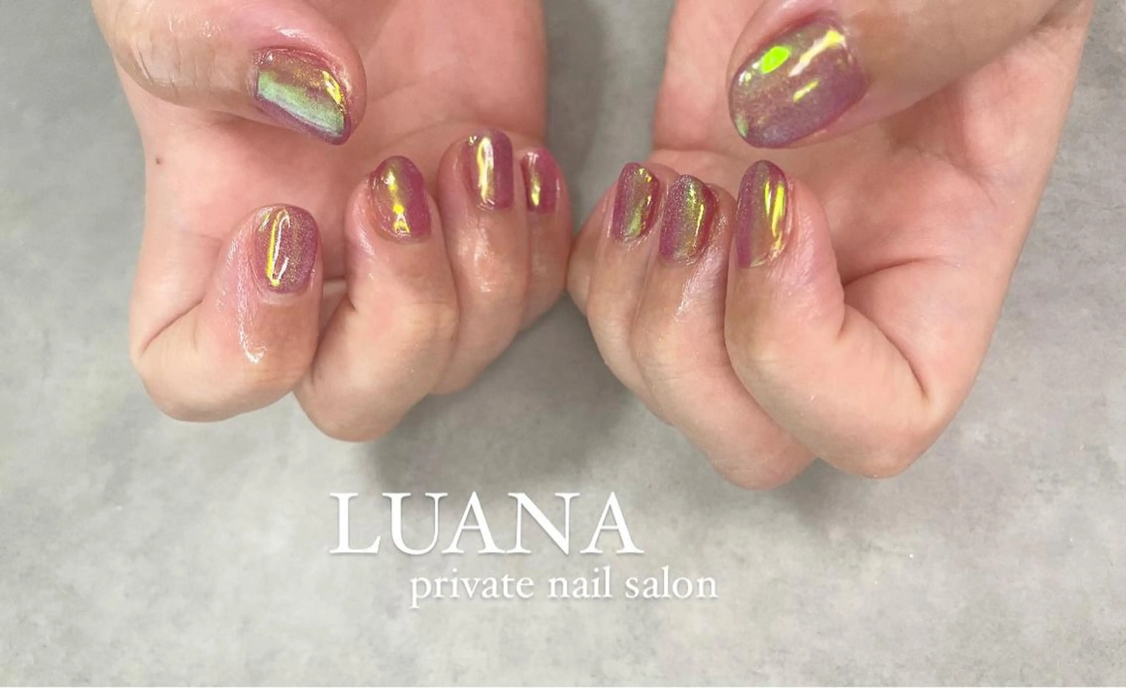 ネイル ハンドネイル ルアナ プライベートサロンのネイルデザイン