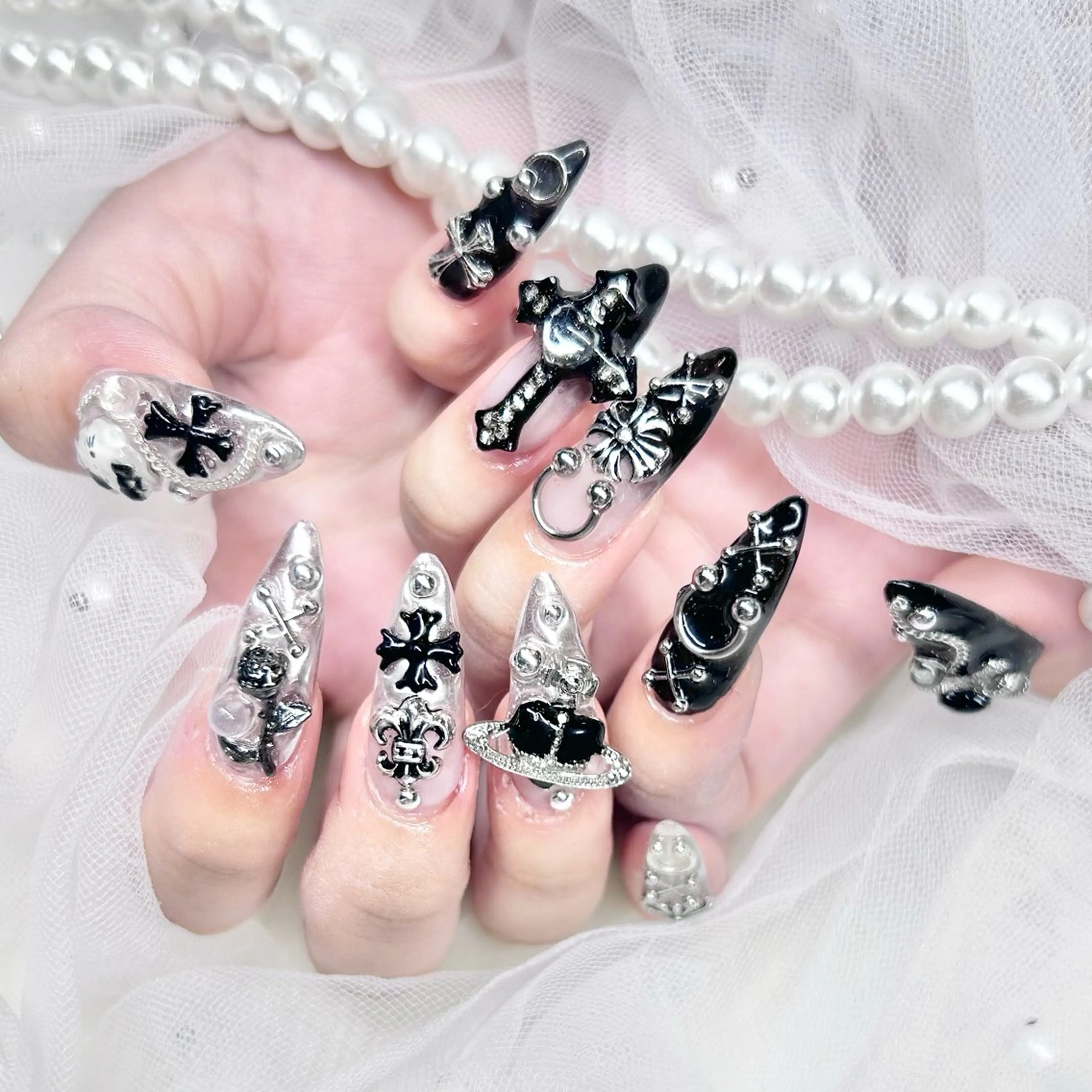 🎀パーツ付け放題🎀【オフなし ケア込み】の写真