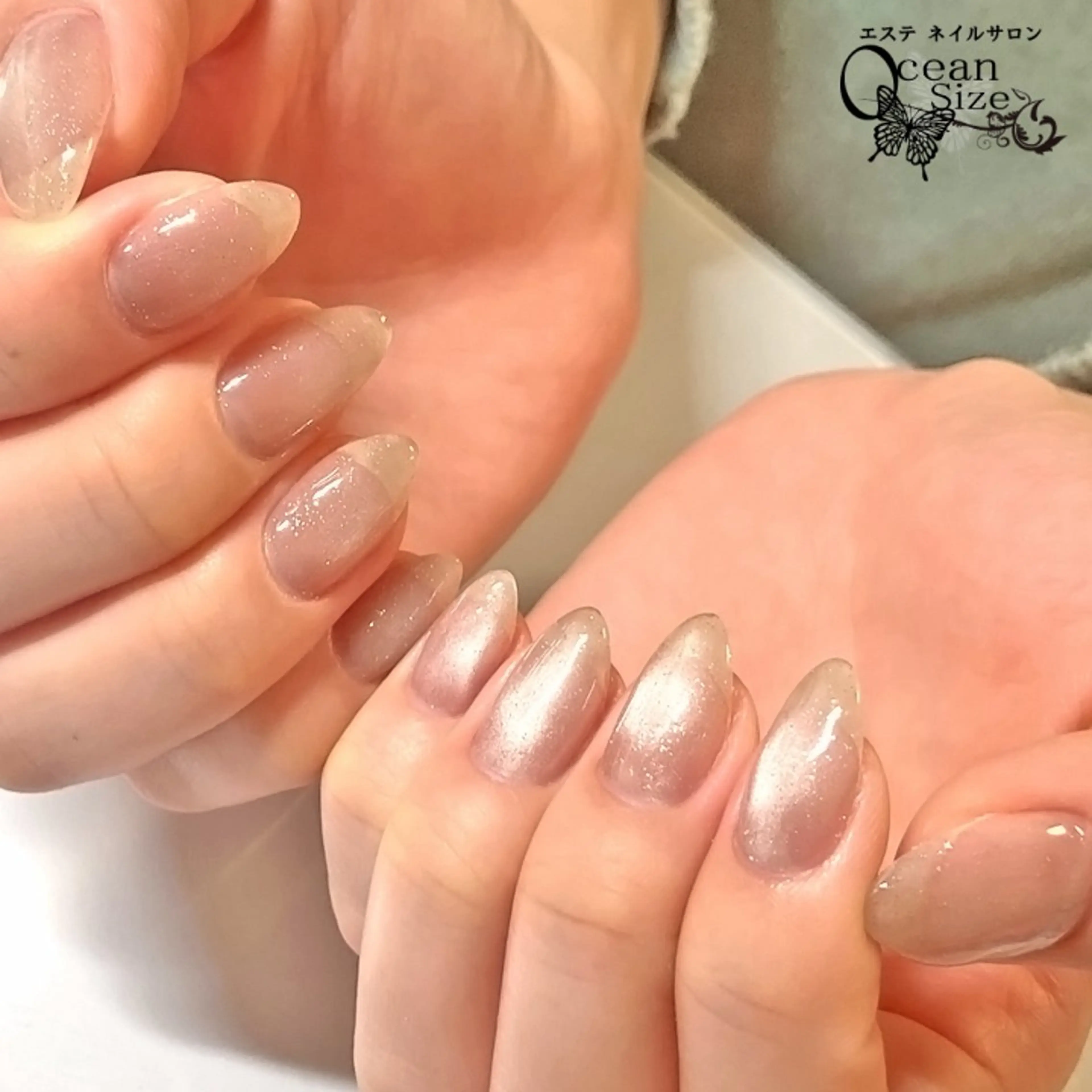 【初回】⭐️オフなし⭐️ちゅるん✨と奥行き美しい1カラマグネットジェル🧲の写真